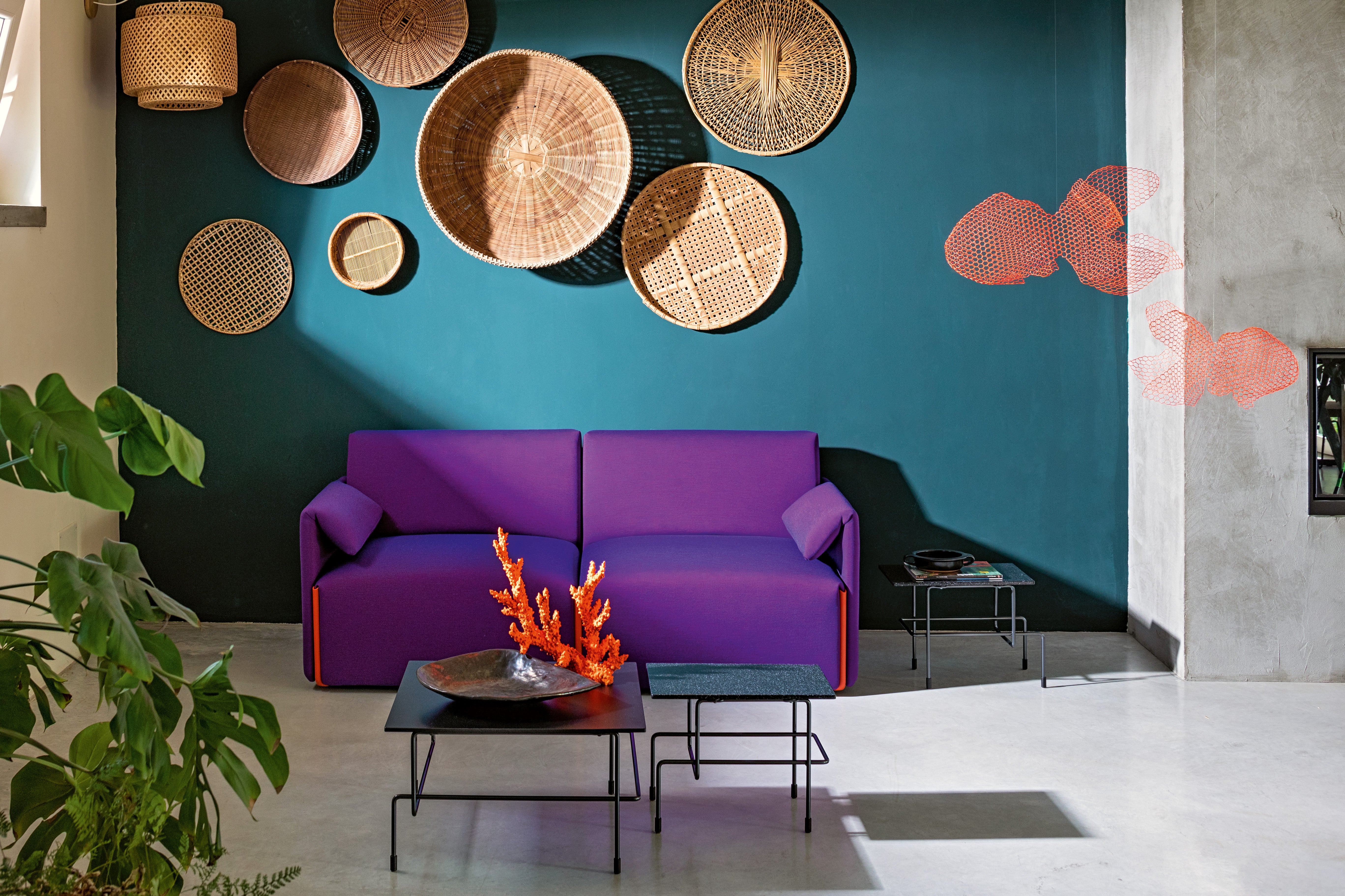 COSTUME upholstered 2-module sofa
