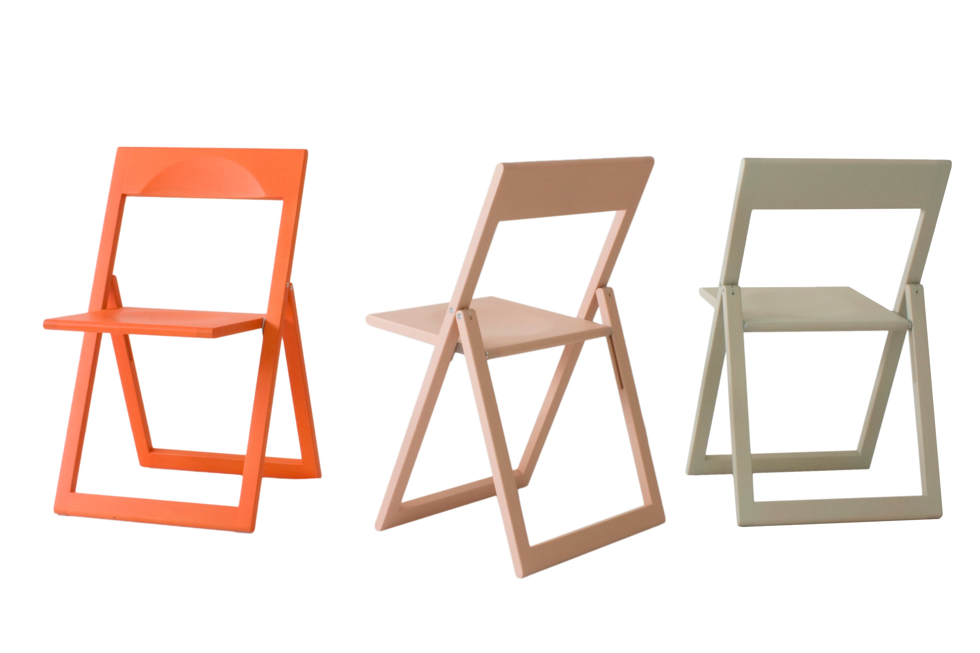 AVIVA folding chair green beech wood