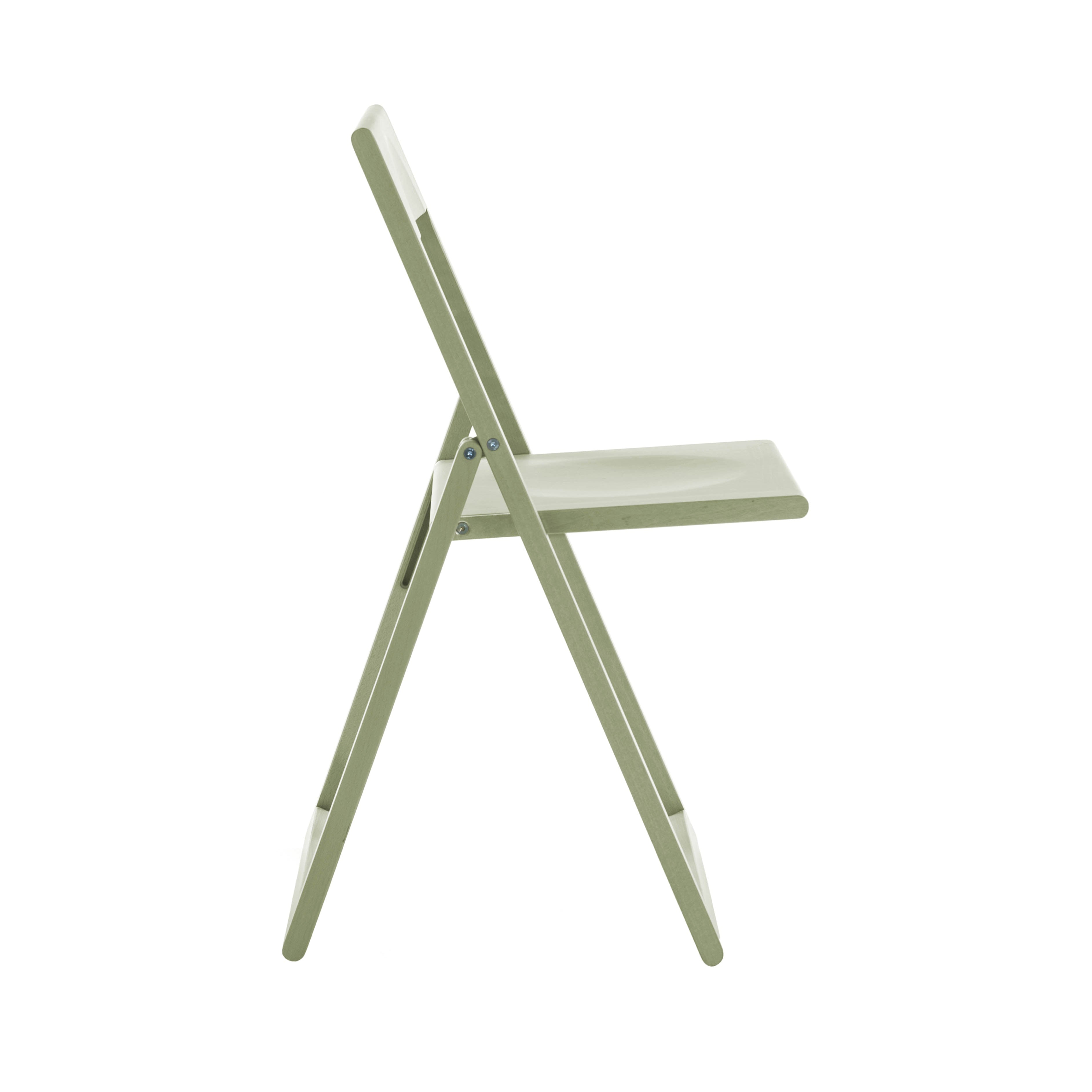 AVIVA folding chair green beech wood