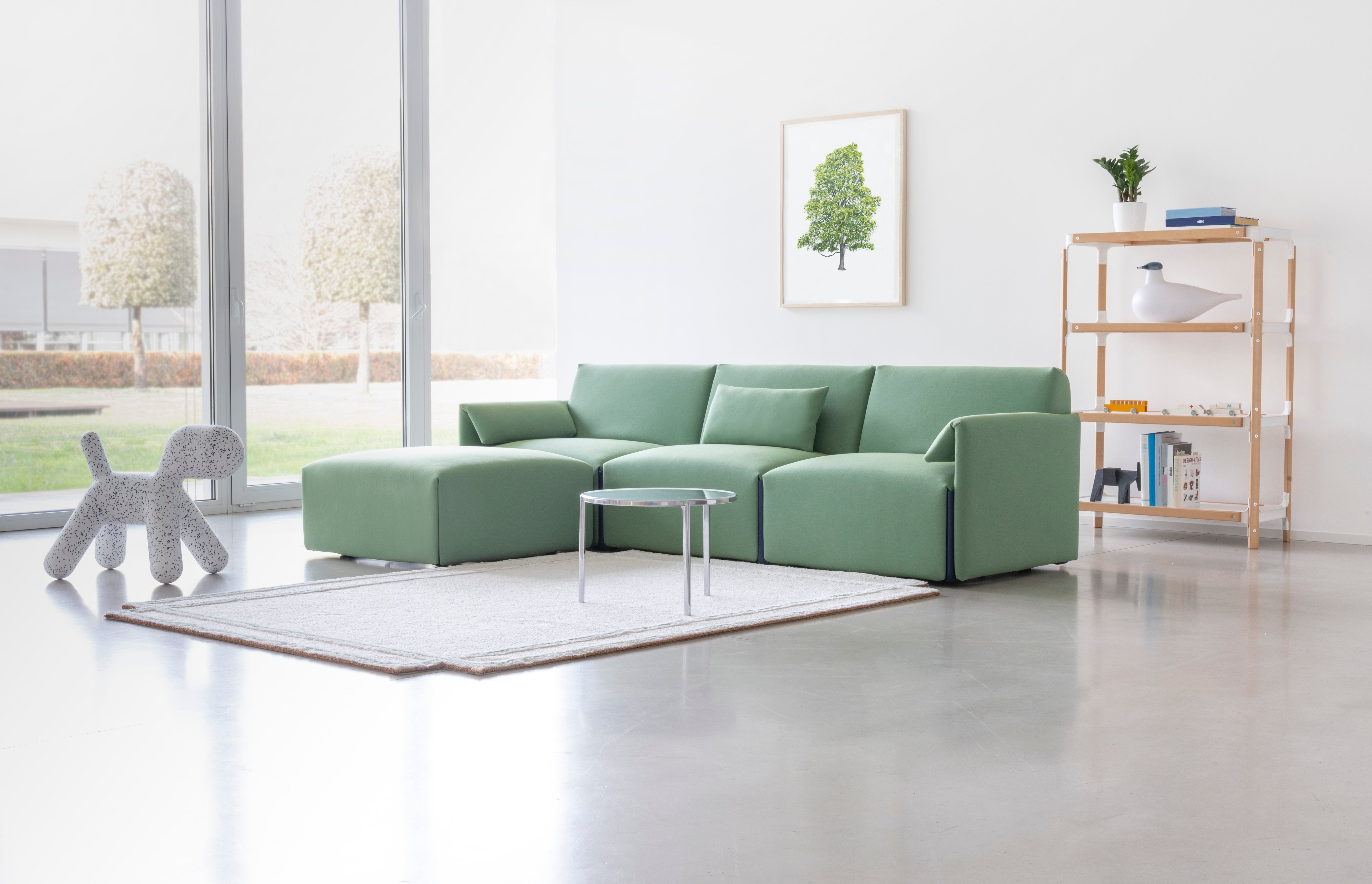 COSTUME upholstered 2-module sofa