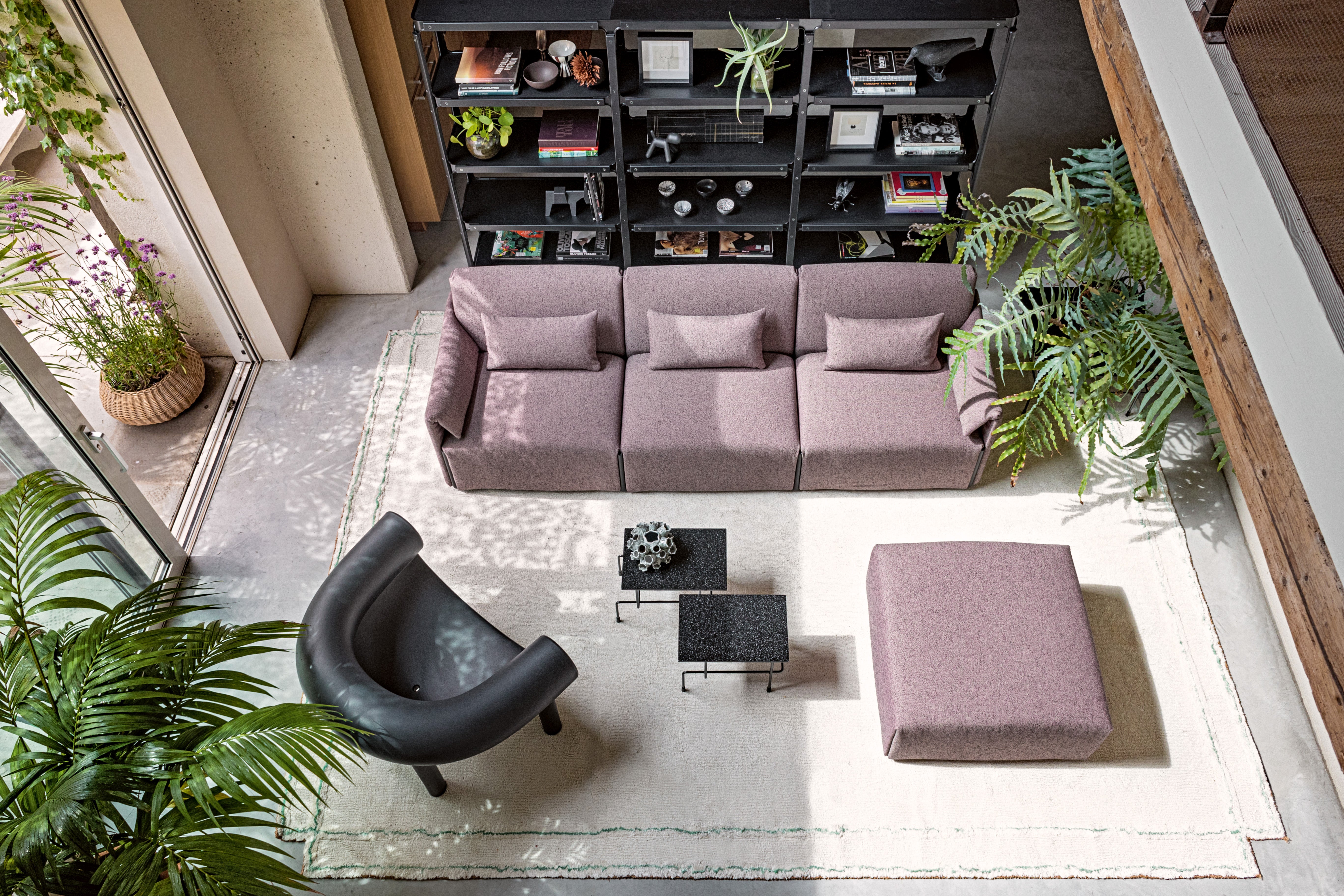 COSTUME upholstered 2-module sofa