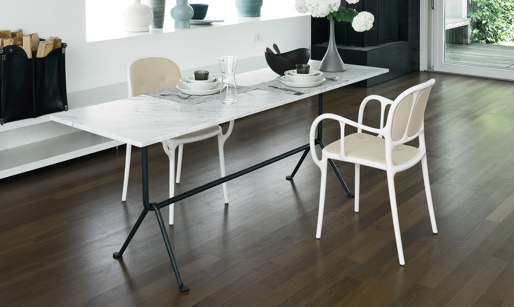 MILA cream chair