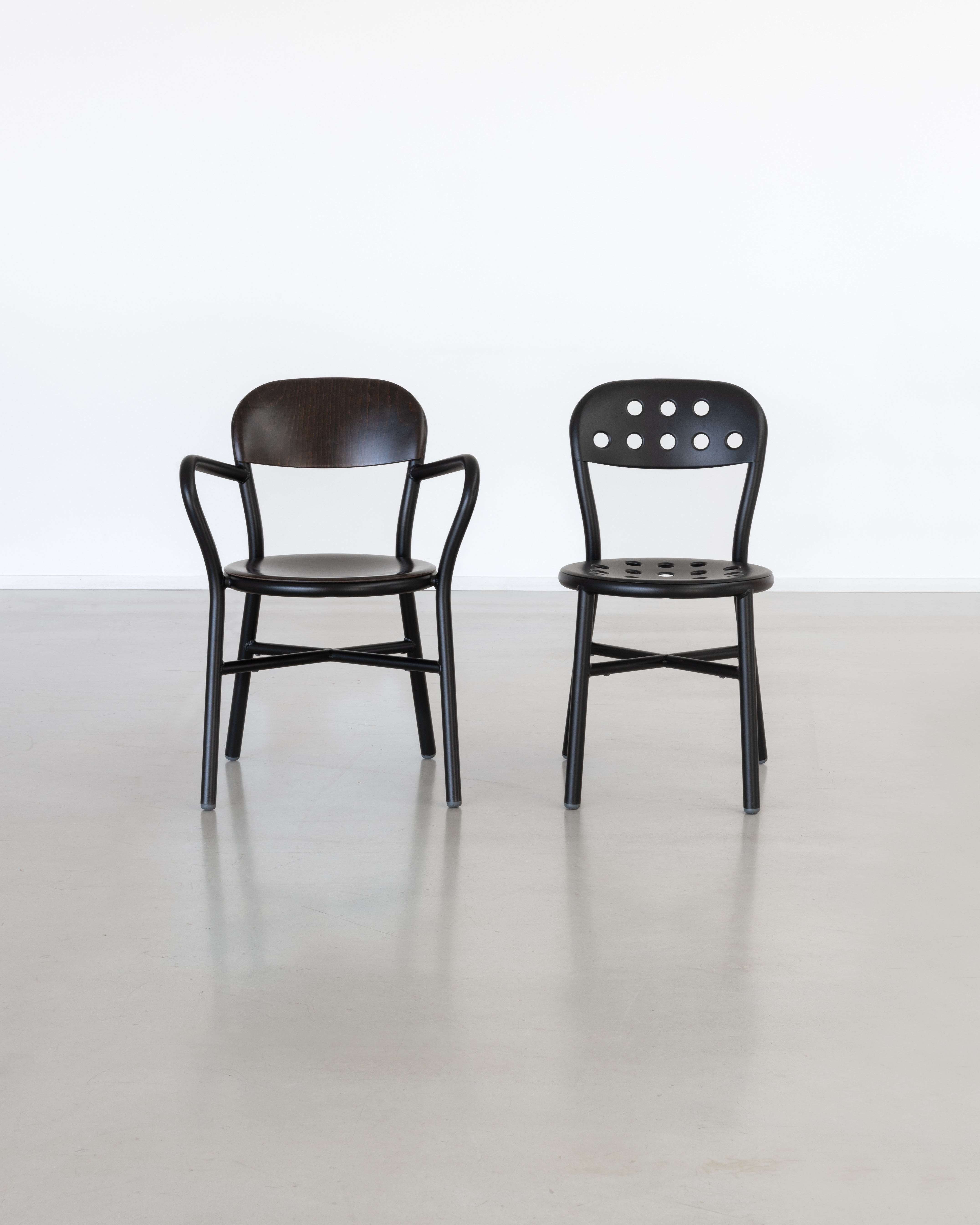 Outdoor chair PIPE white