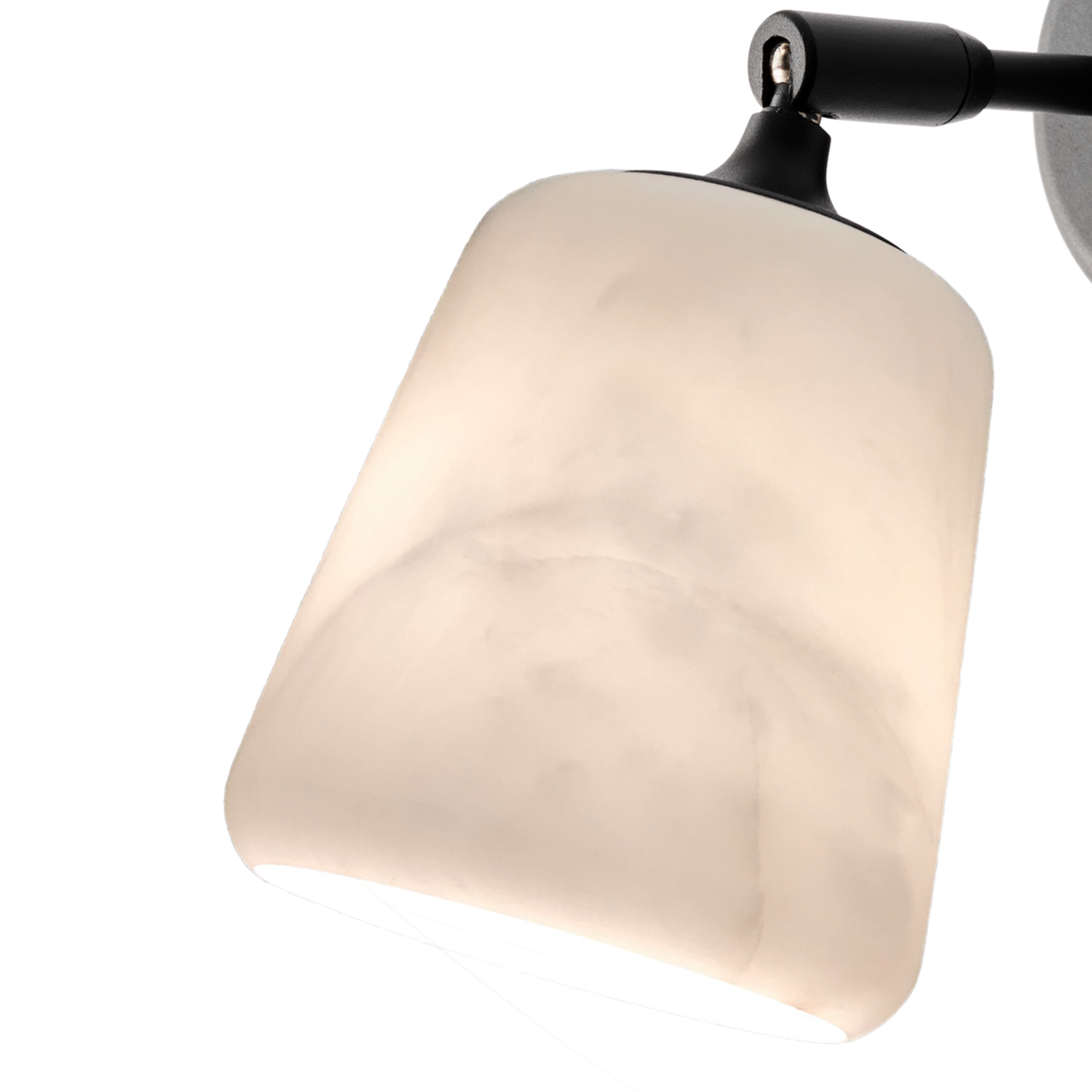 Lampa ścienna MATERIAL - THE BLACK SHEEP biały marmur
