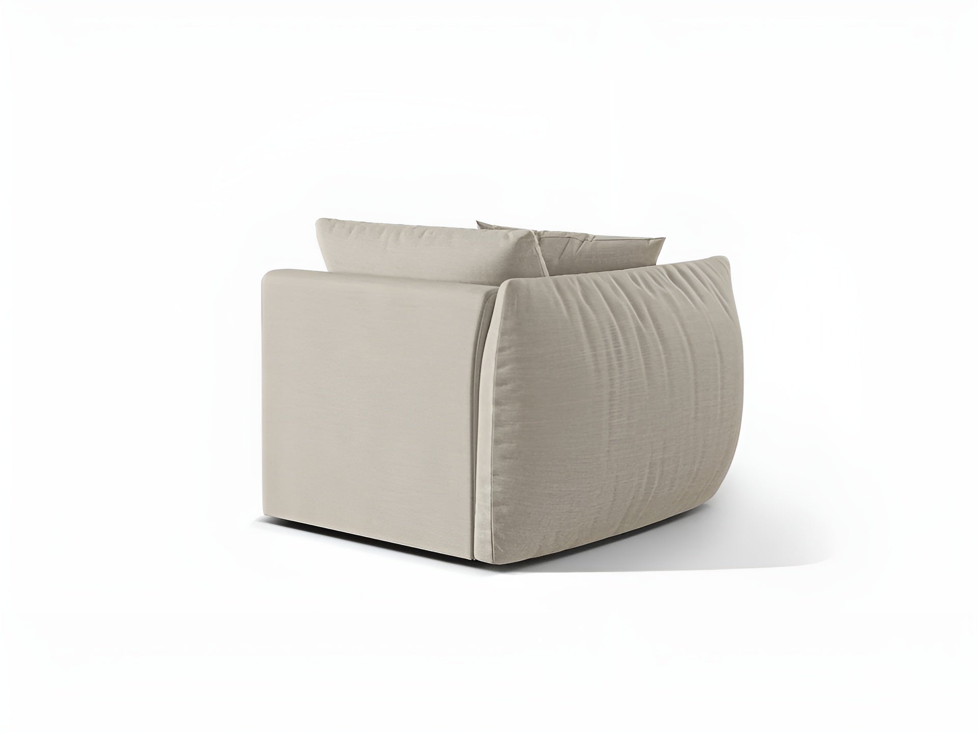 Sofa modułowa CHRIS - element lewostronny kremowy szenil