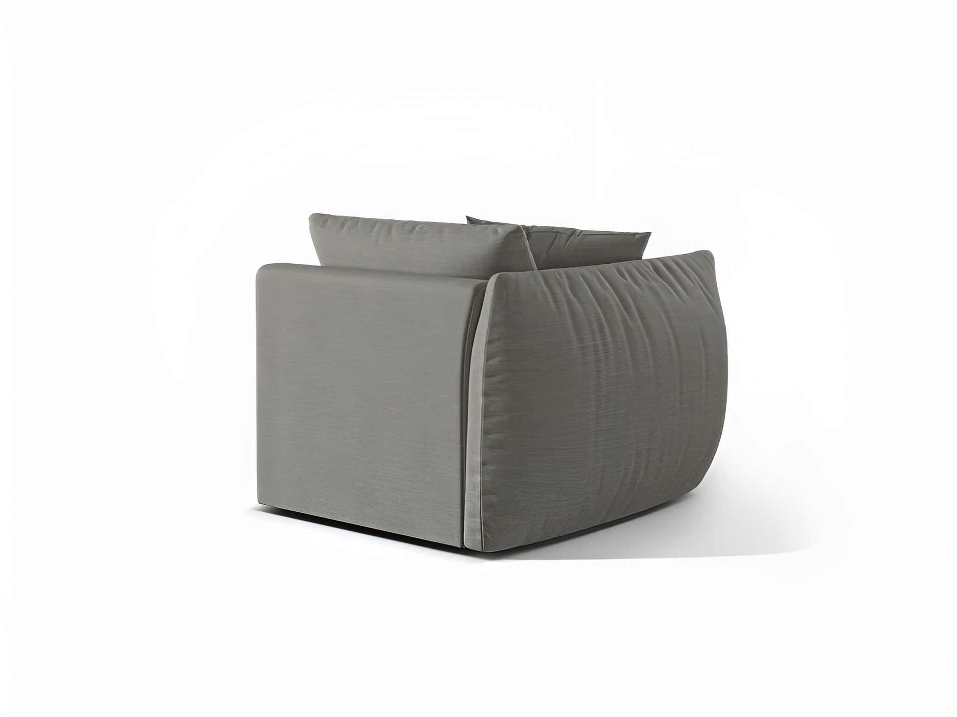 Sofa modułowa CHRIS - element lewostronny szary szenil
