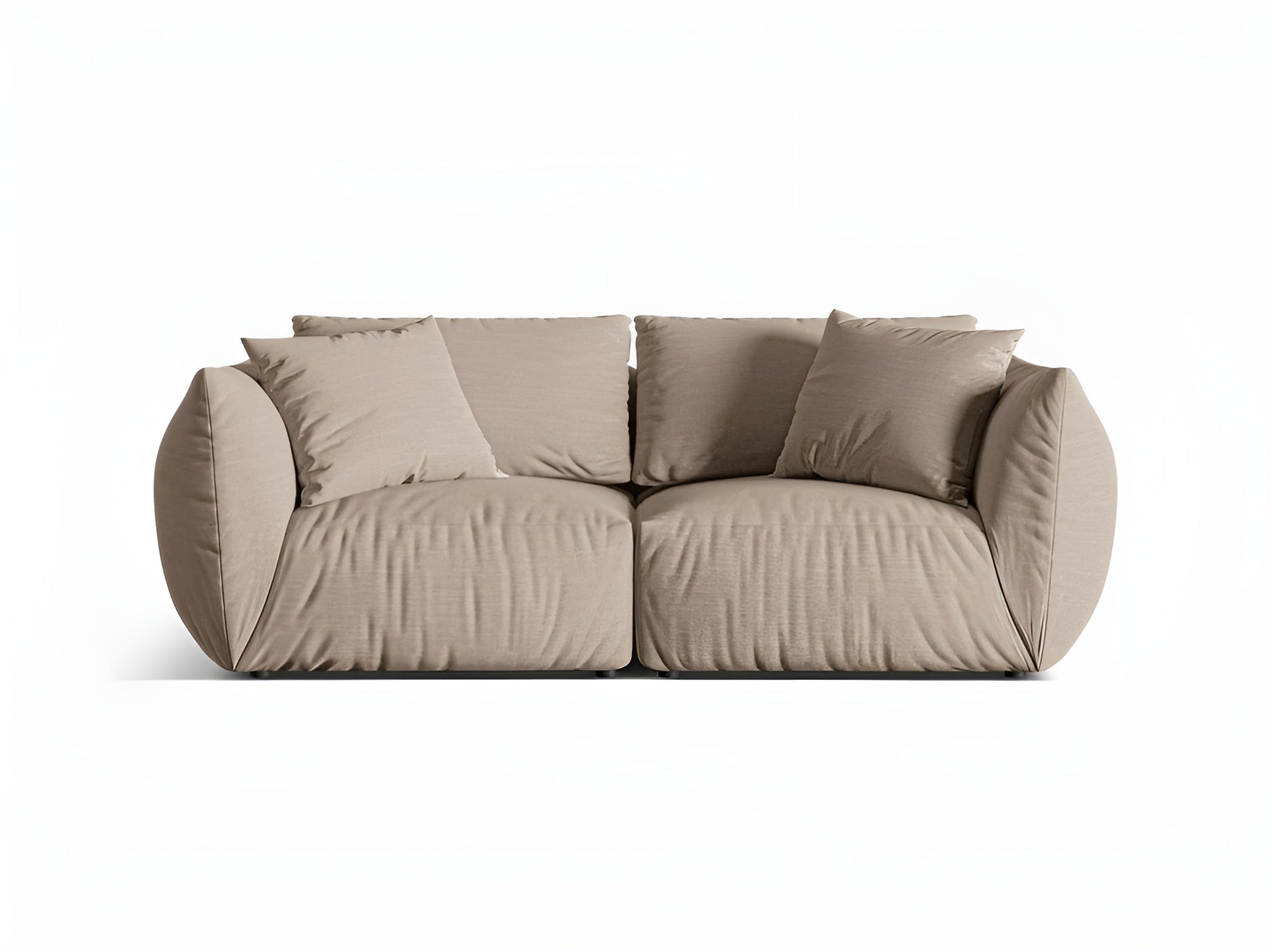 Sofa 3-osobowa CHRIS piaskowy szenil
