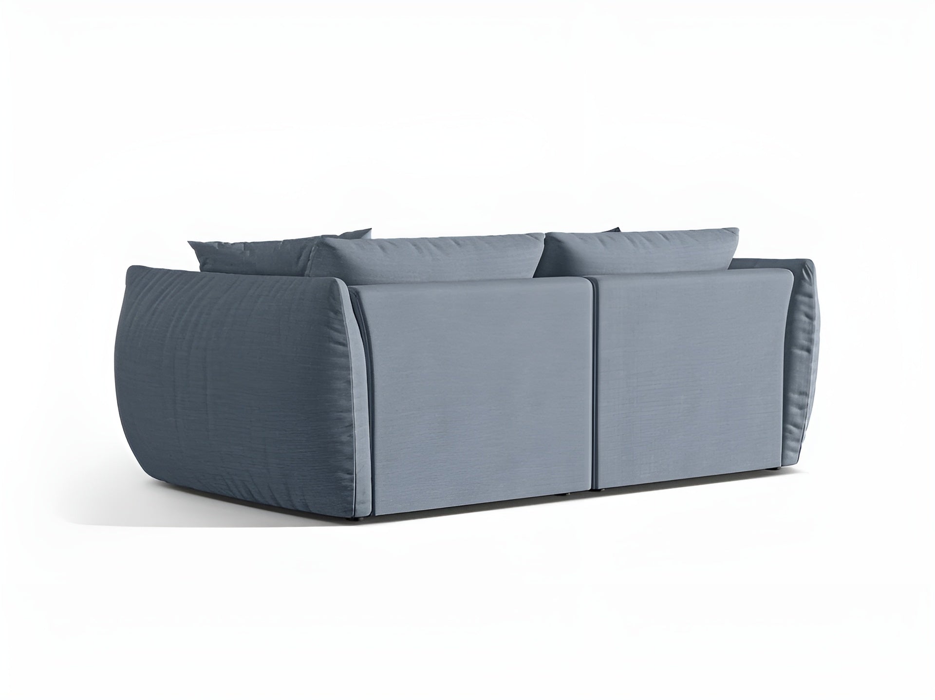 3-seater Sofa CHRIS light blue chenille