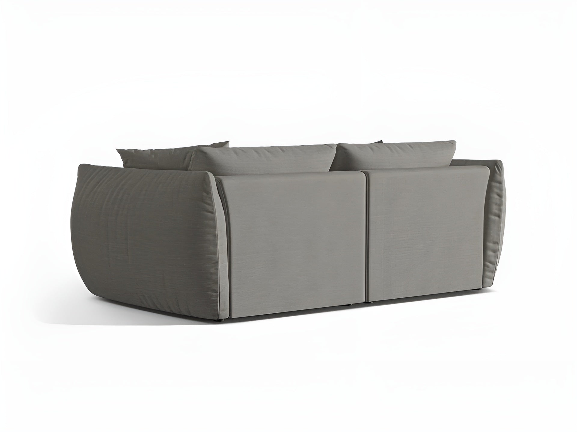 Sofa 3-osobowa CHRIS ciemnoszary szenil