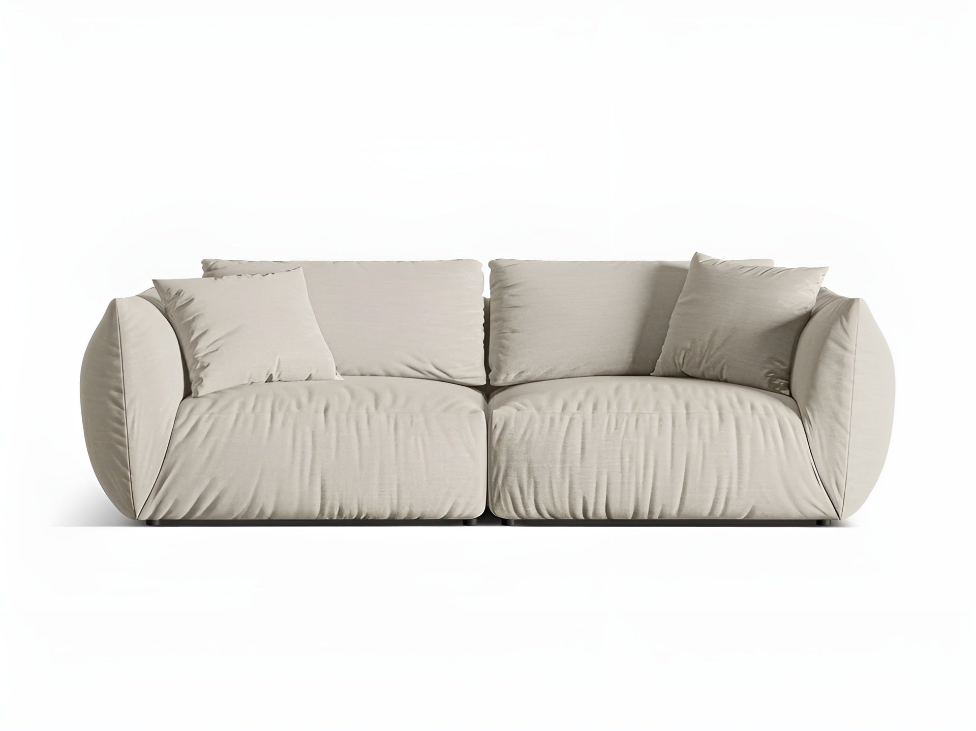 Sofa 4-osobowa CHRIS kremowy szenil
