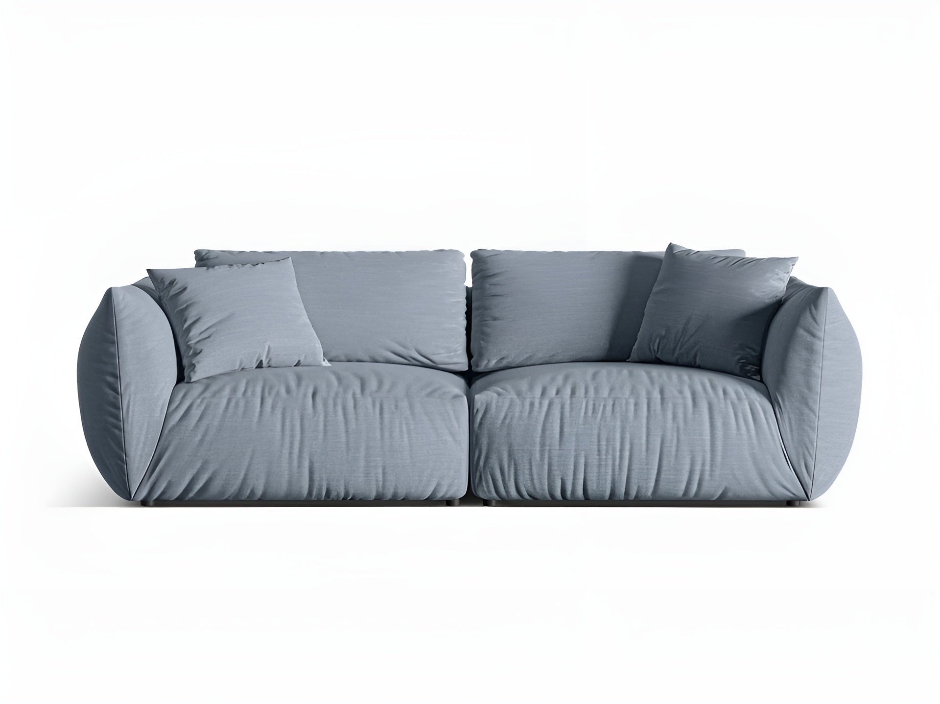 Sofa 4-osobowa CHRIS jasnoniebieski szenil