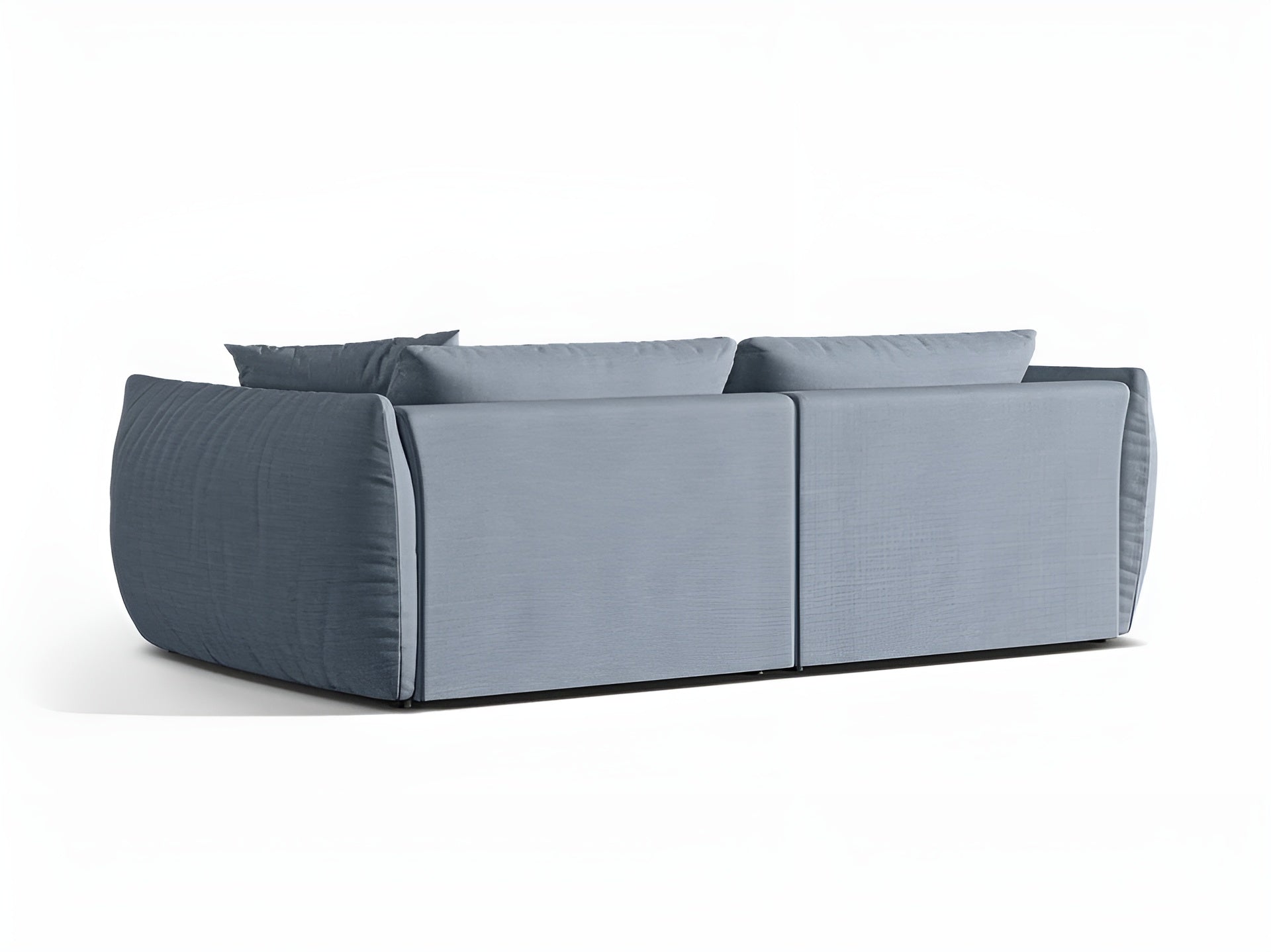 Sofa 4-osobowa CHRIS jasnoniebieski szenil