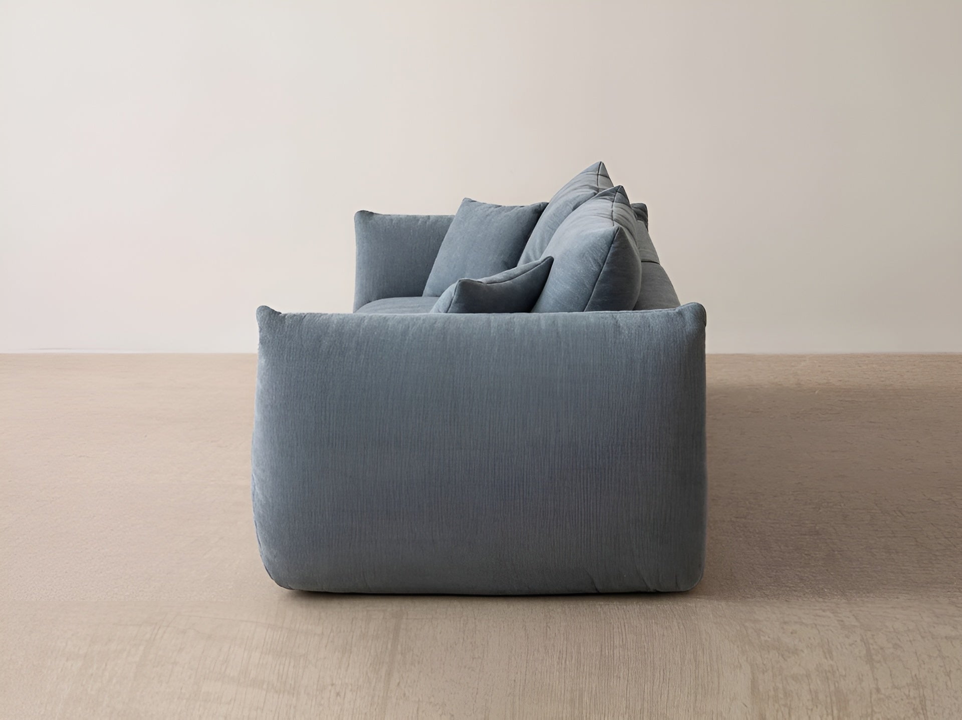 Sofa 4-osobowa CHRIS jasnoniebieski szenil