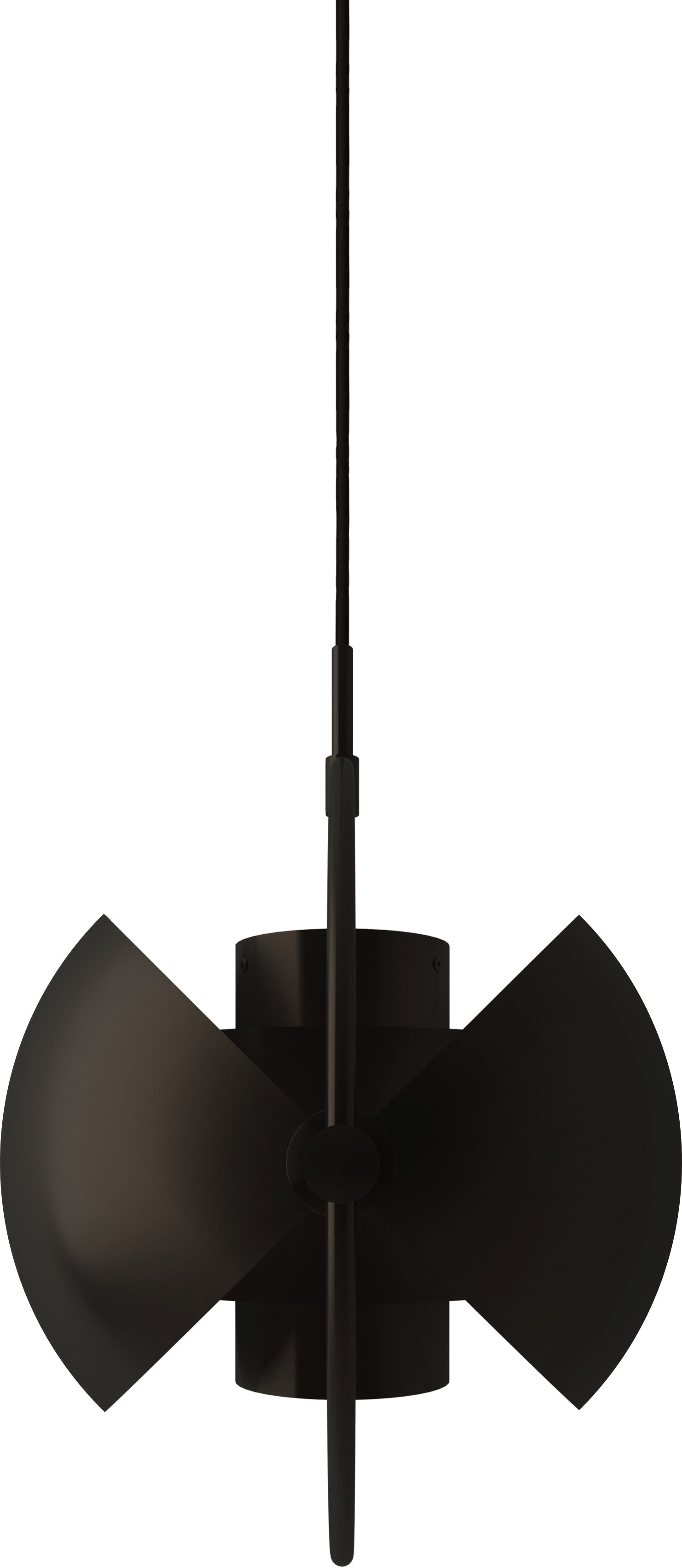 MULTI-LITE pendant lamp glossy black