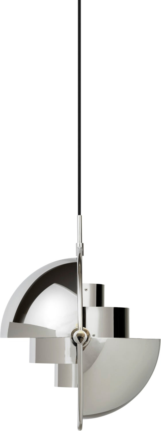MULTI-LITE chrome pendant lamp