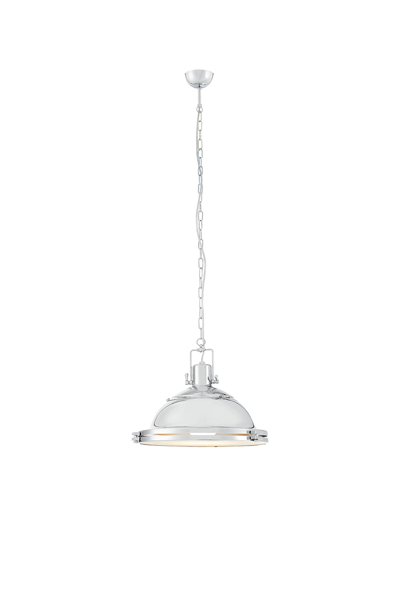 Pendelleuchte NAUTILIUS chrom