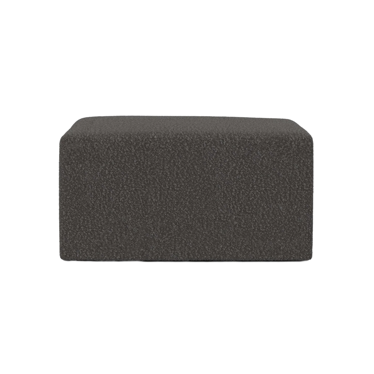 Sofa modułowa TORI - puf czarny boucle