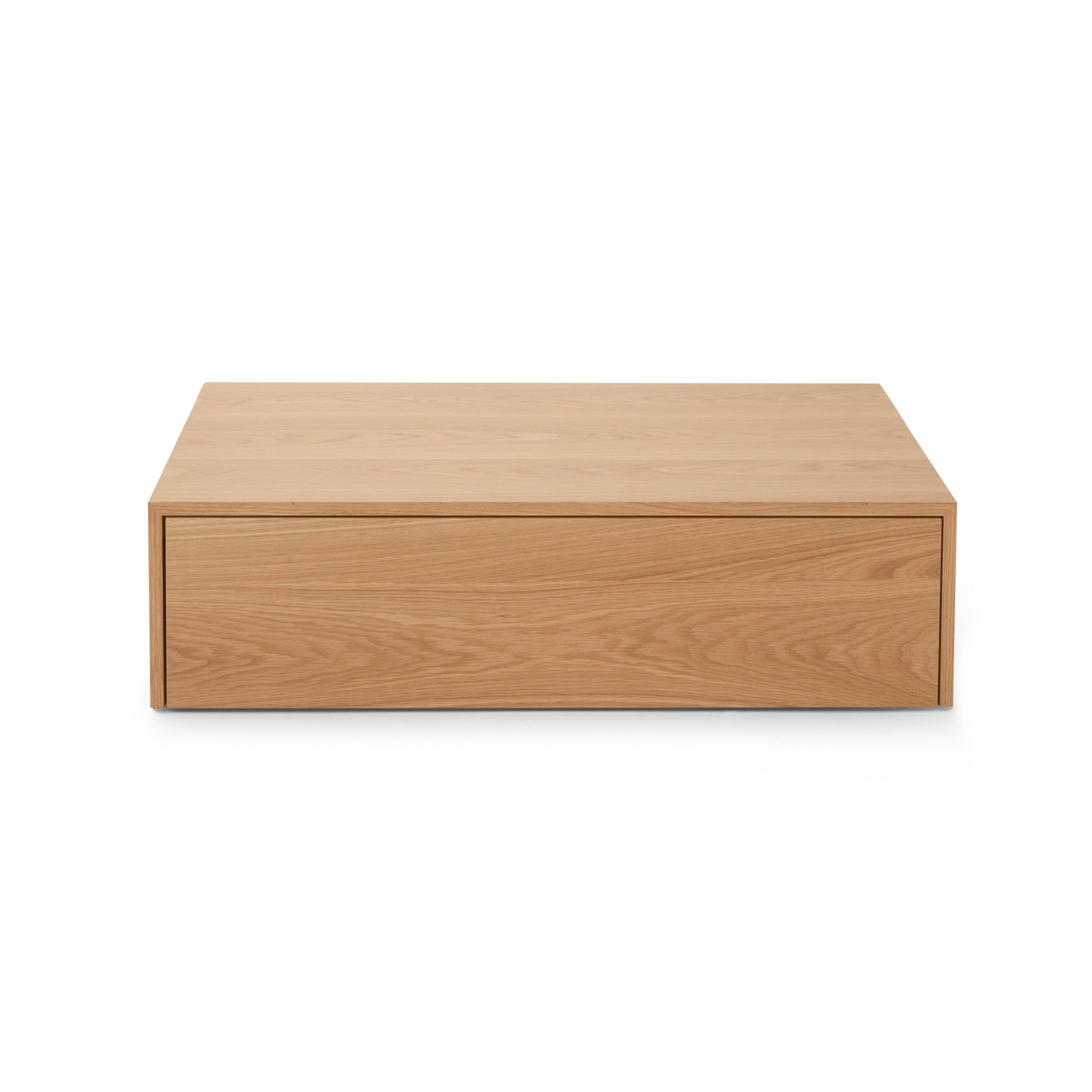Coffee table with a drawer Mass Veneer oak