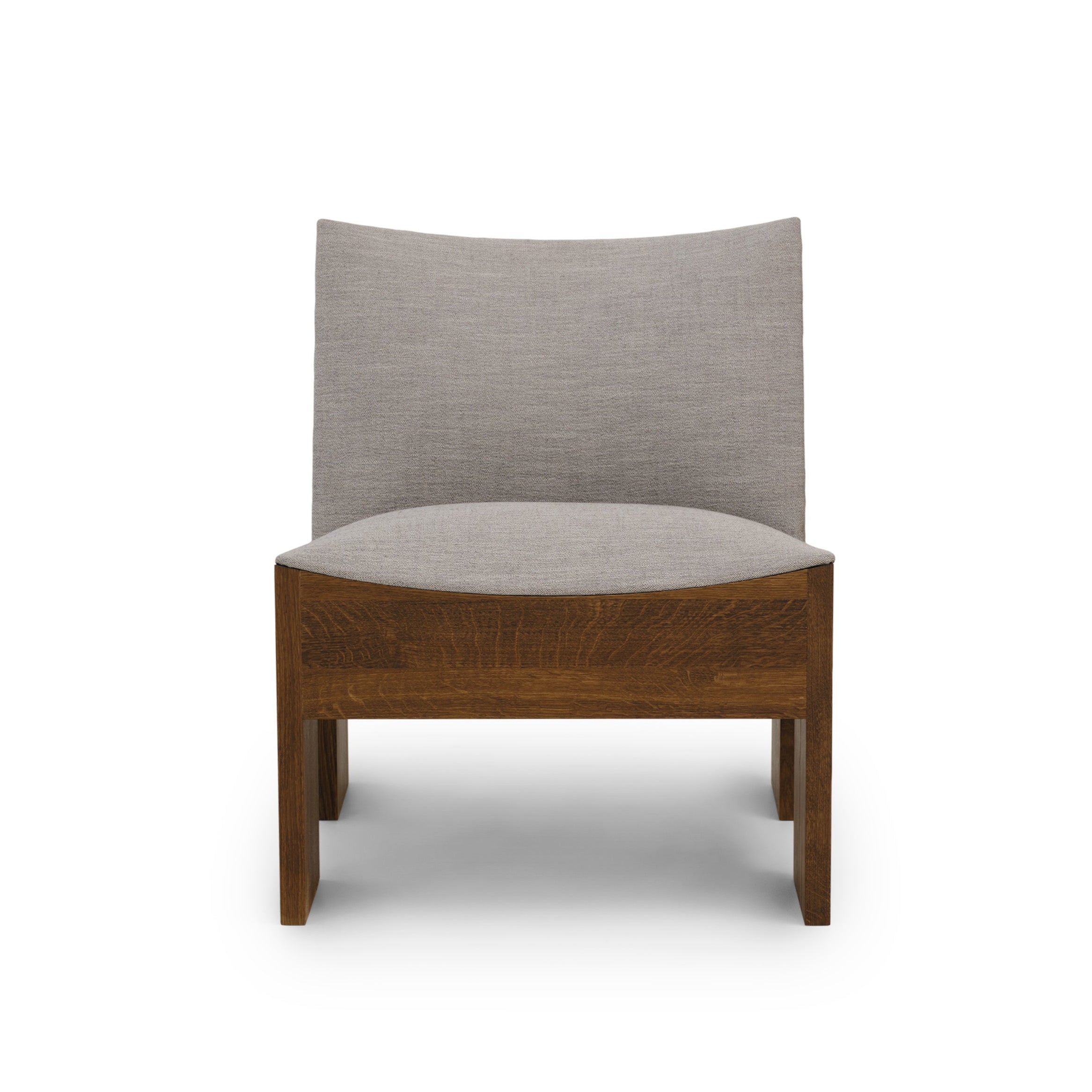 Tenon Romo Ruskin Nori armchair with a dark oak base