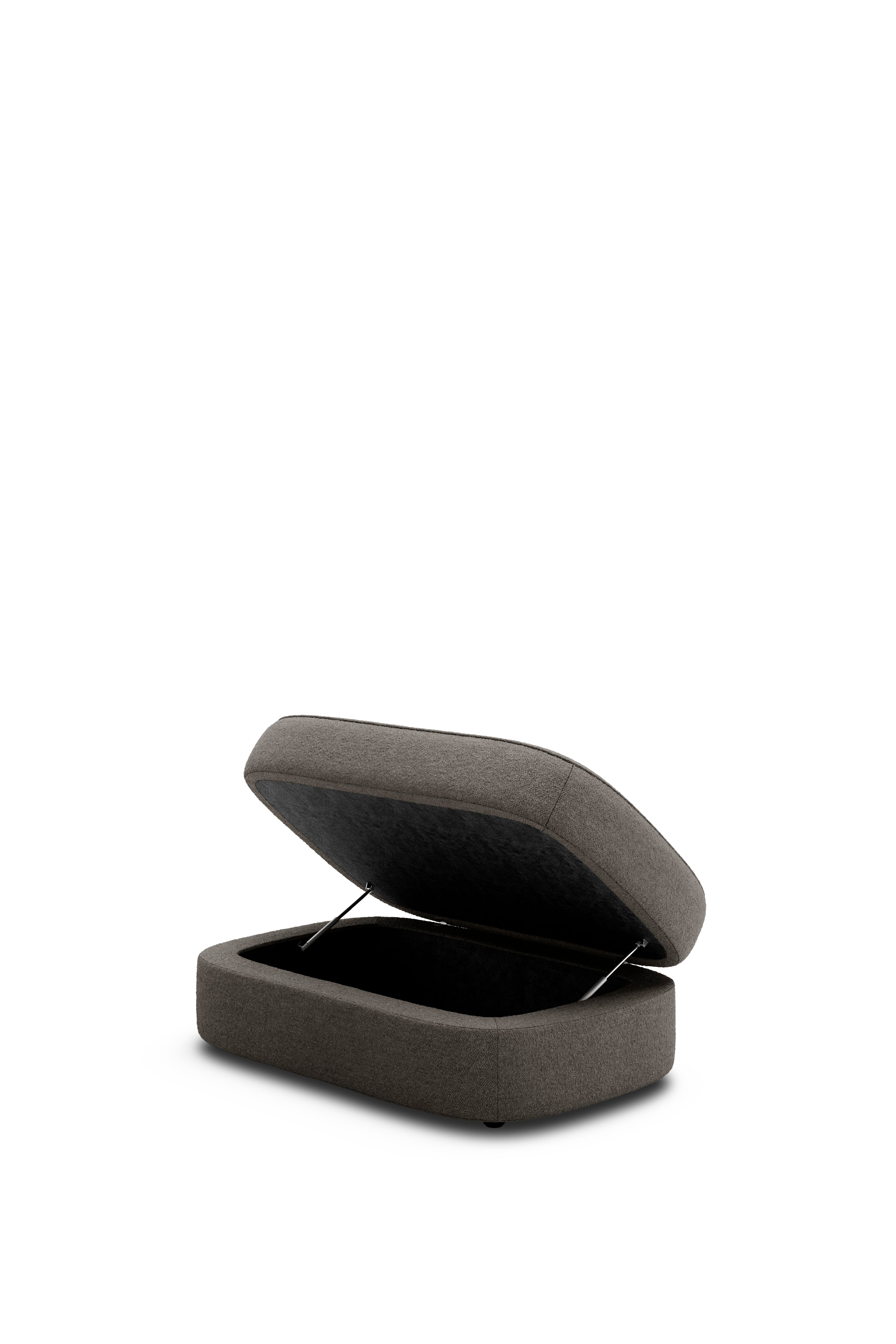 Puf COVENT Nevotex Barnum Dark Taupe 10 ciemnoszary