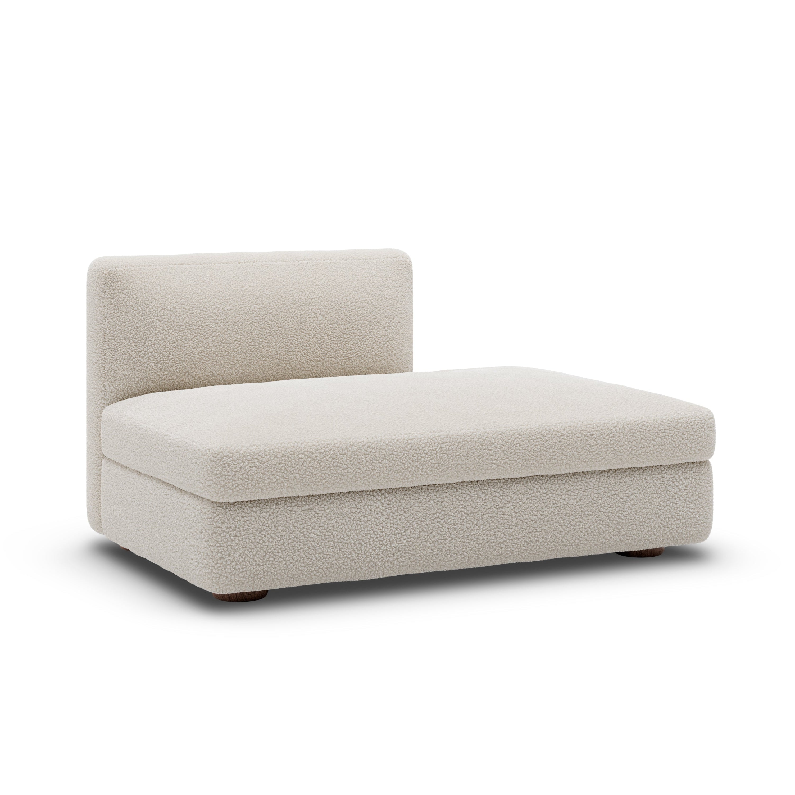 CODA modular sofa - open -sided upholstered element
