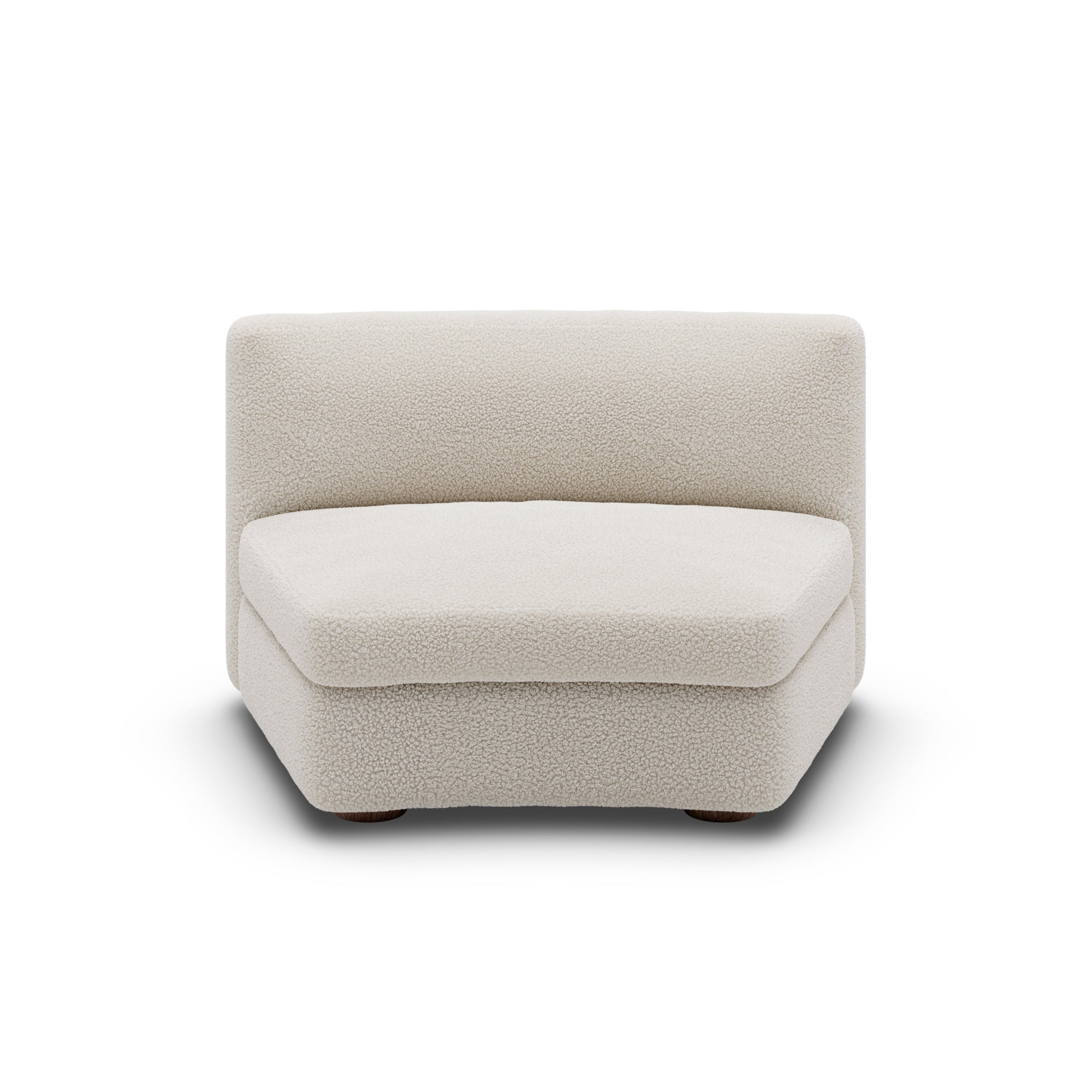 CODA modular sofa - Central Rounded Upholstered