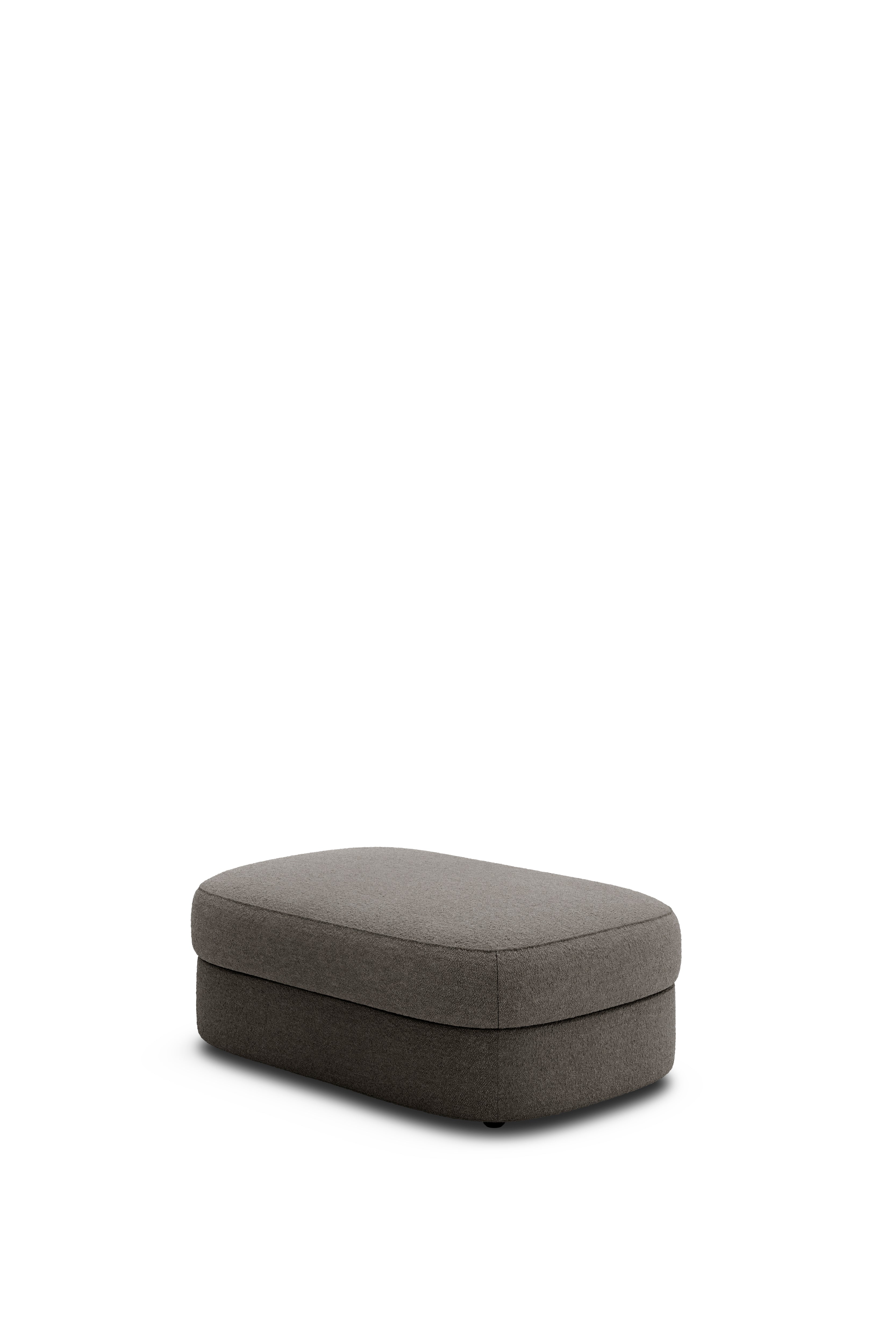 Puf COVENT Nevotex Barnum Dark Taupe 10 ciemnoszary