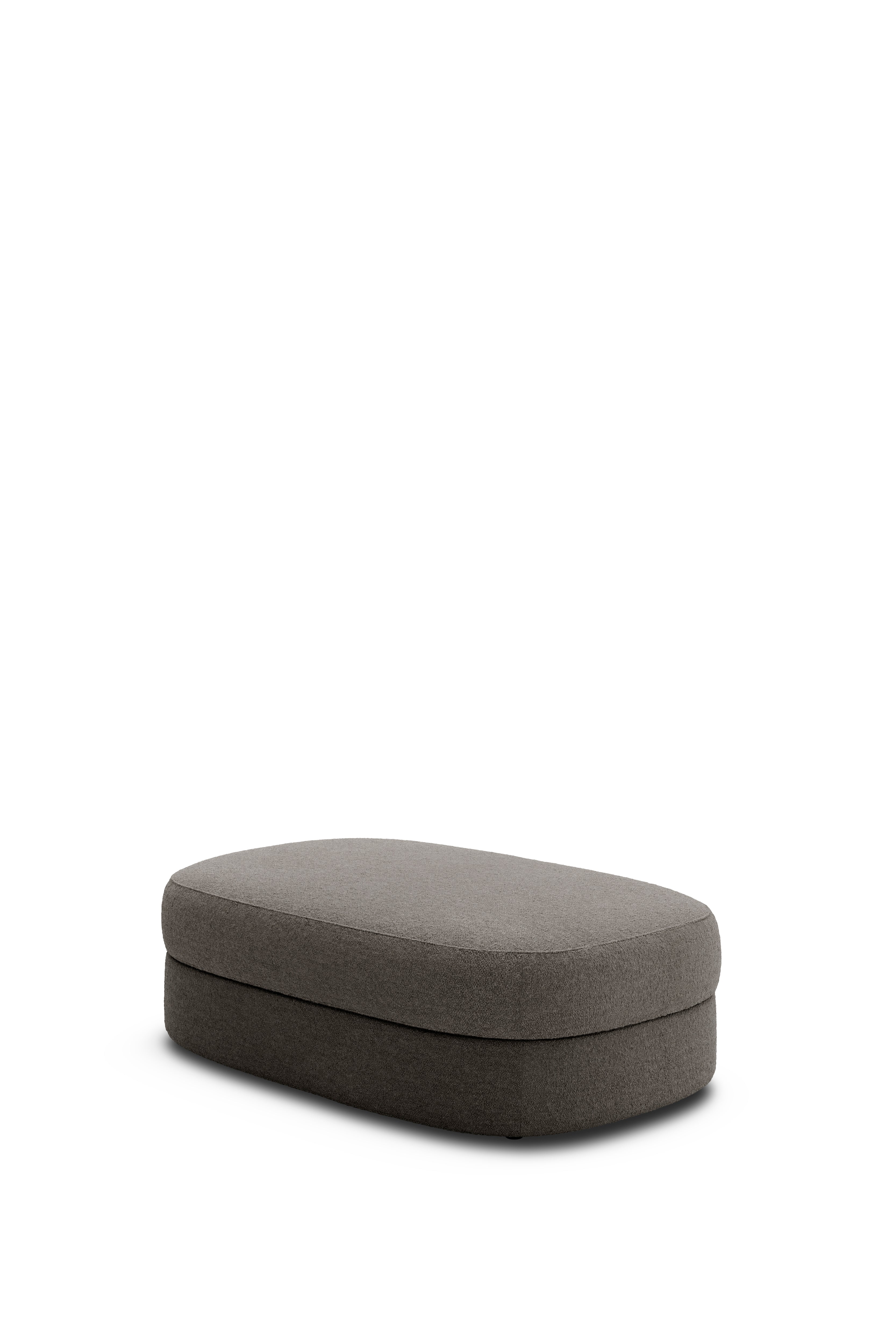 Puf COVENT Nevotex Barnum Dark Taupe 10 ciemnoszary
