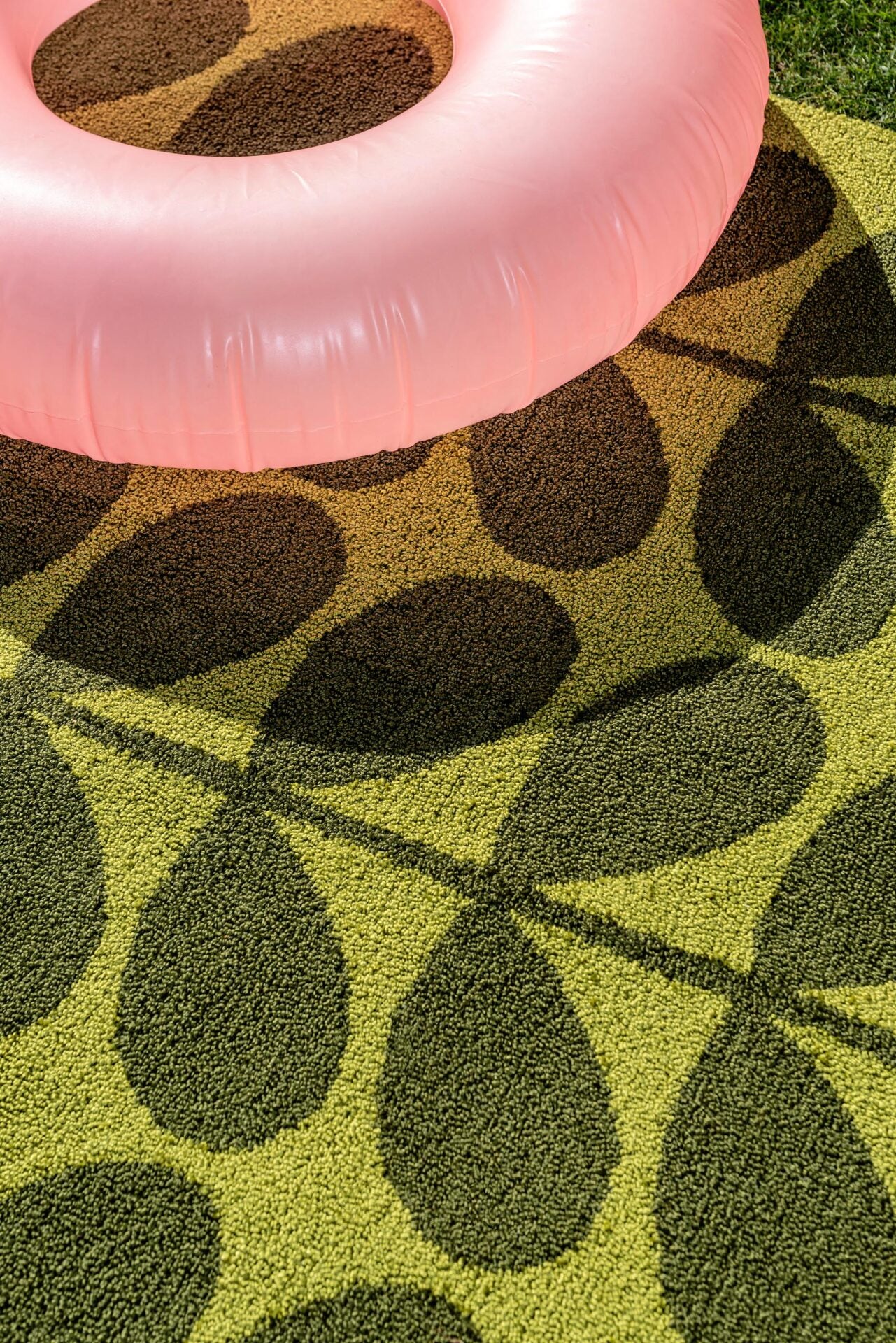 Dywan zewnętrzny SOLID STEM SEAGRASS zielony