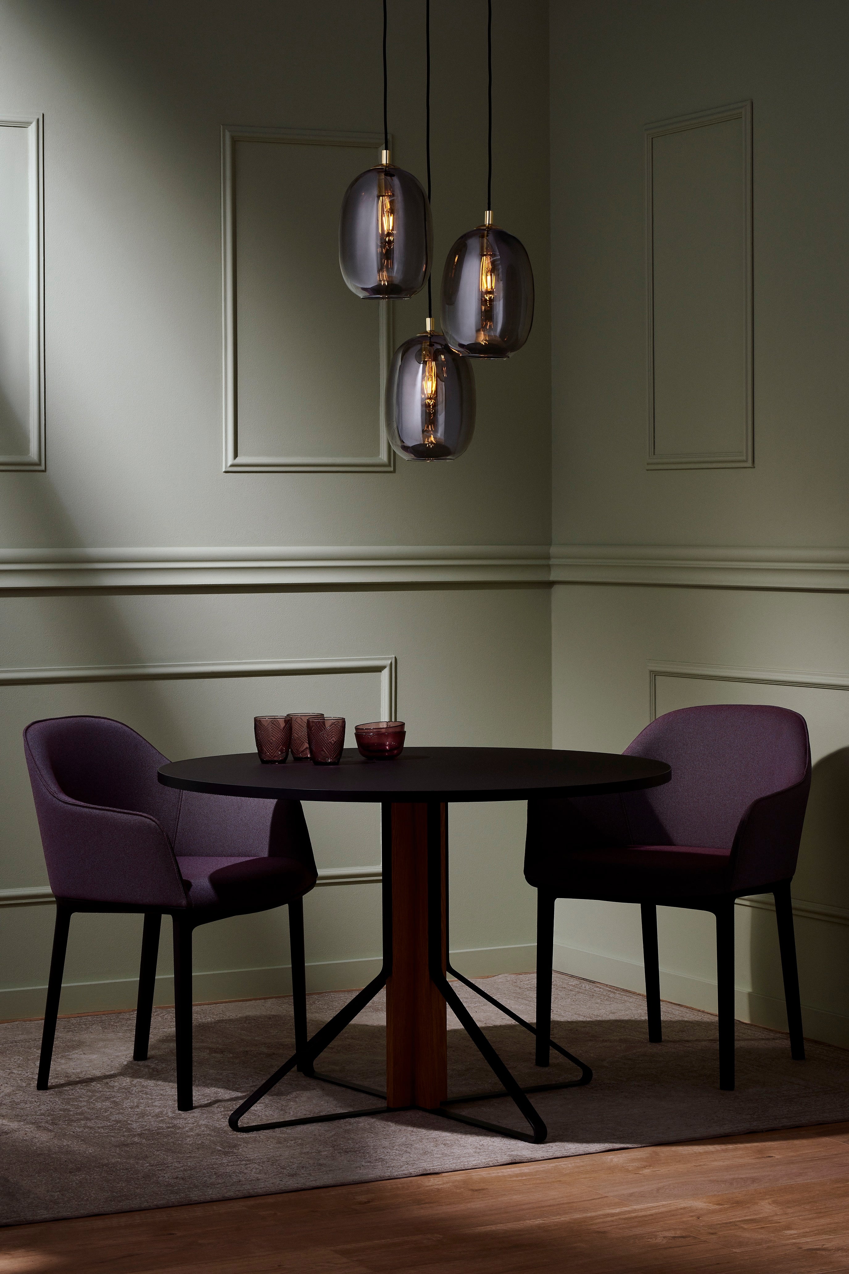 Lampa wisząca ONYX 3 grafitowy