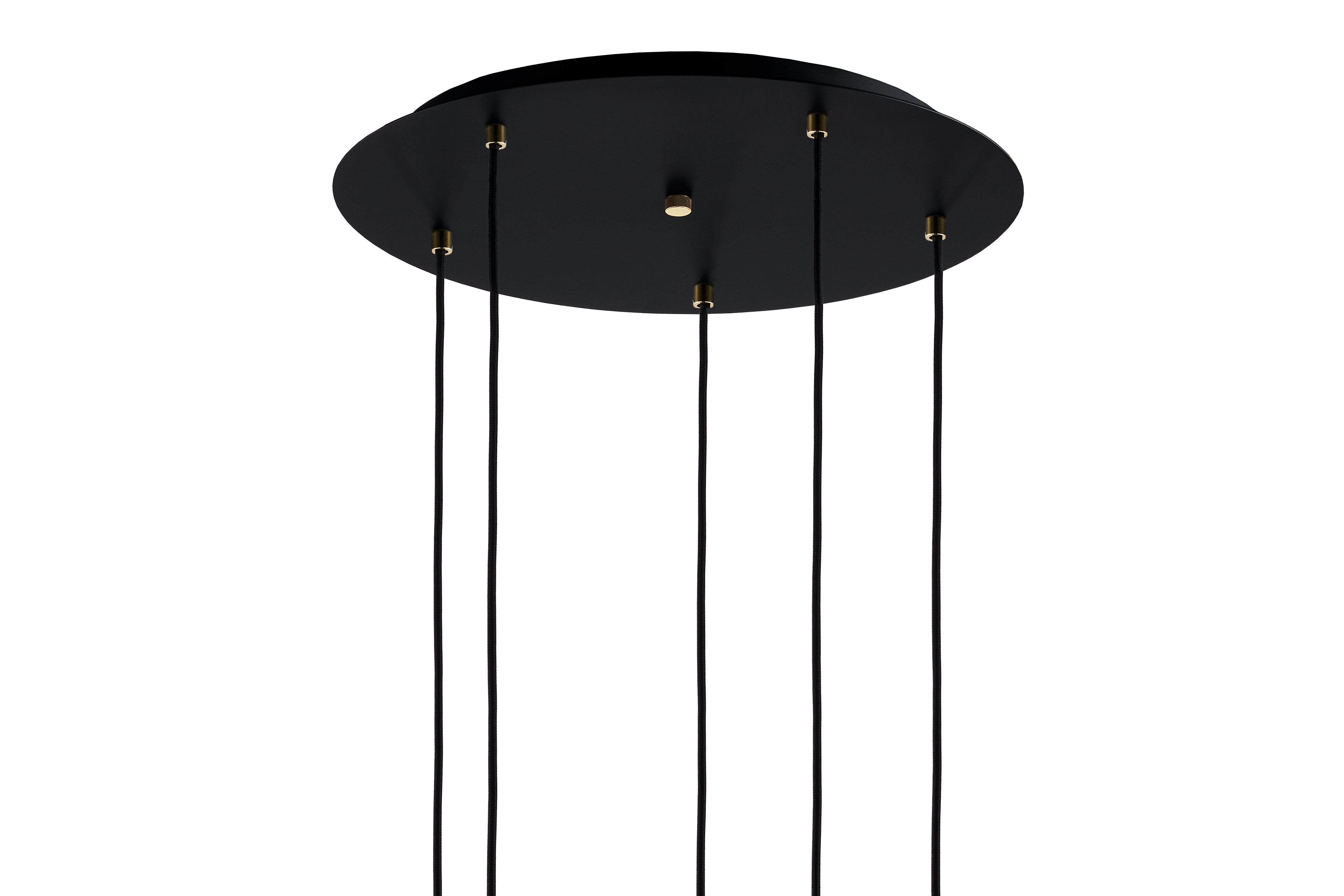 Lampa wisząca ONYX 5 grafitowy