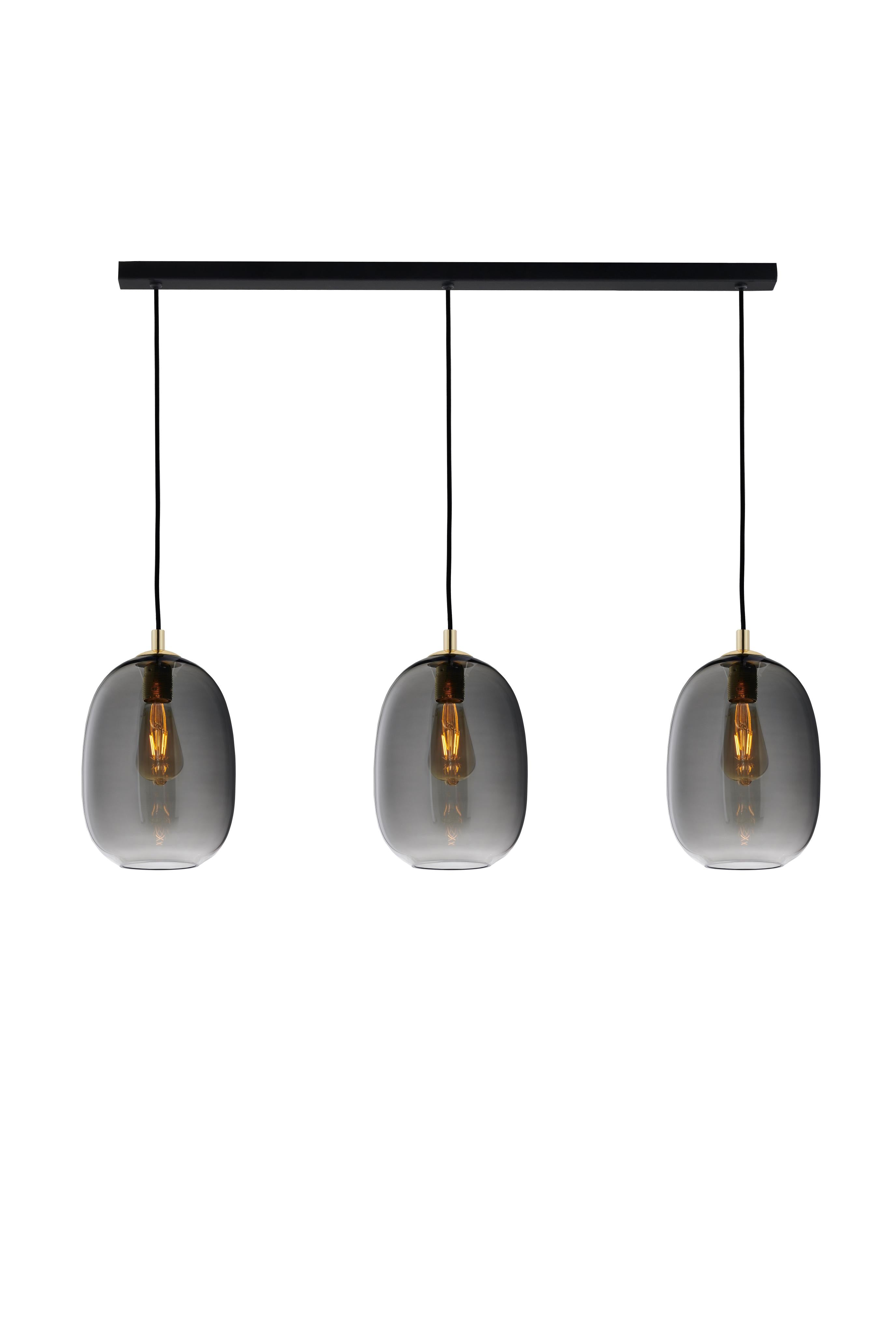 Pendelleuchte auf Schiene ONYX 3 graphit