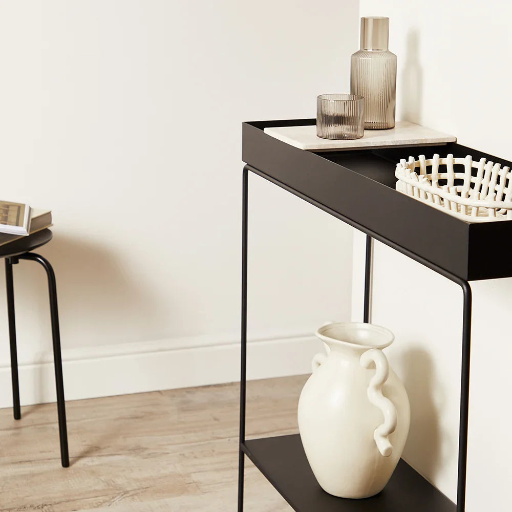 Konsola PLANT BOX TWO-TIER czarny