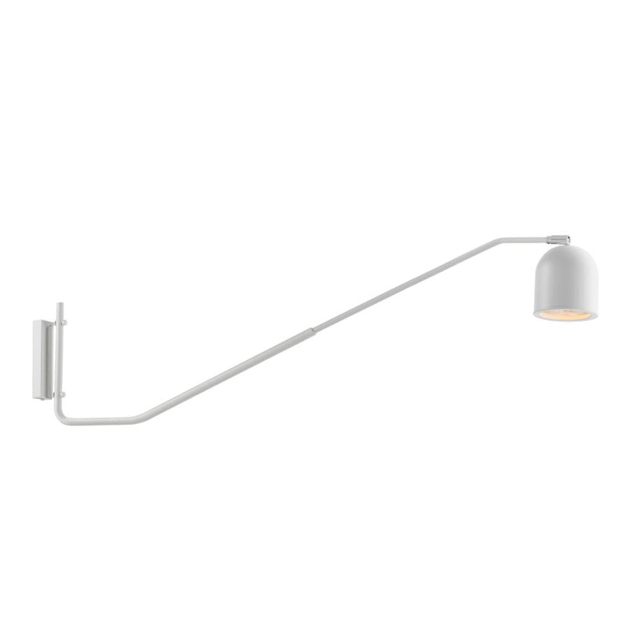 Wandleuchte mit Arm PURO weiß