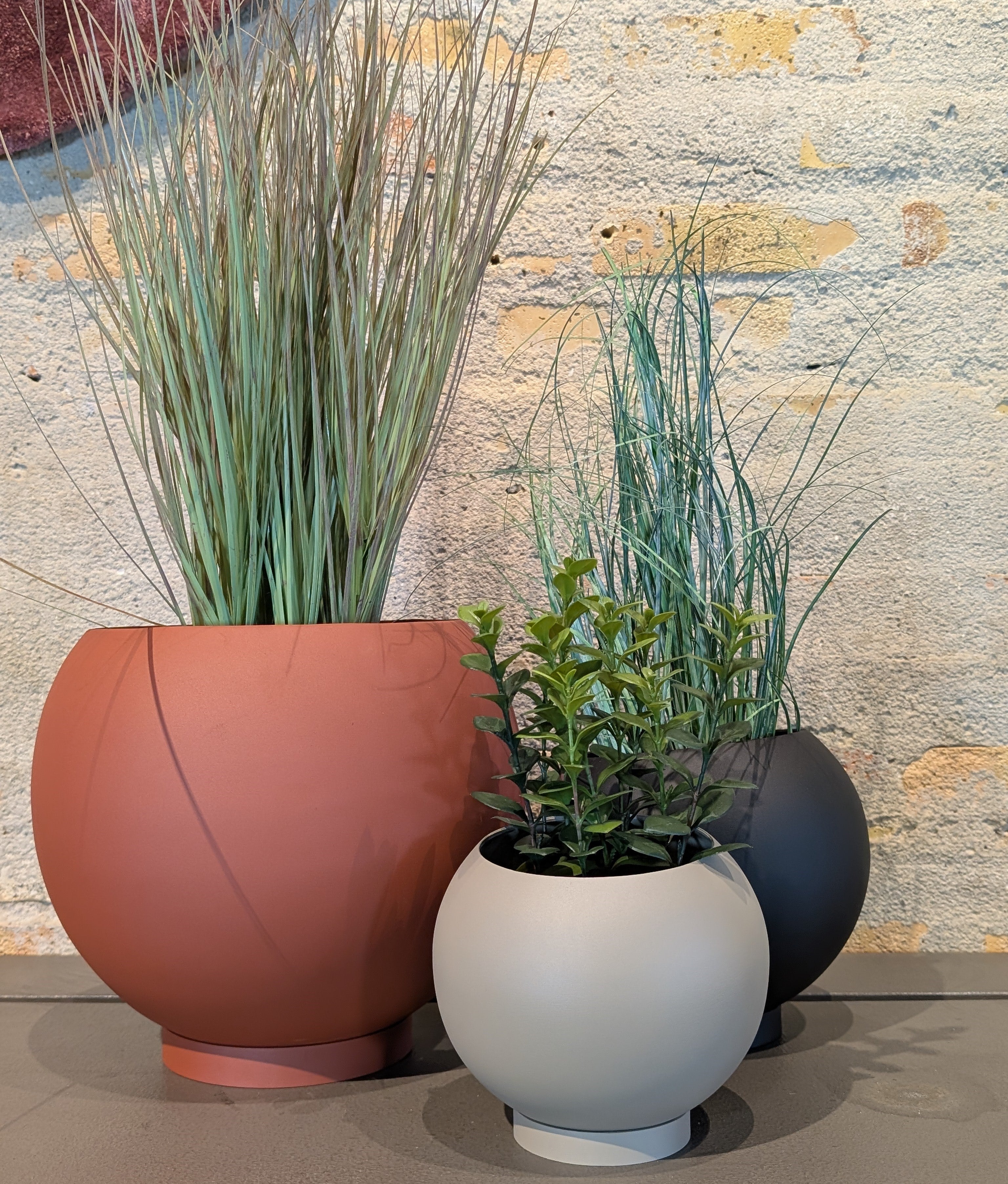 GLOBE Standcover Ziegelrot
