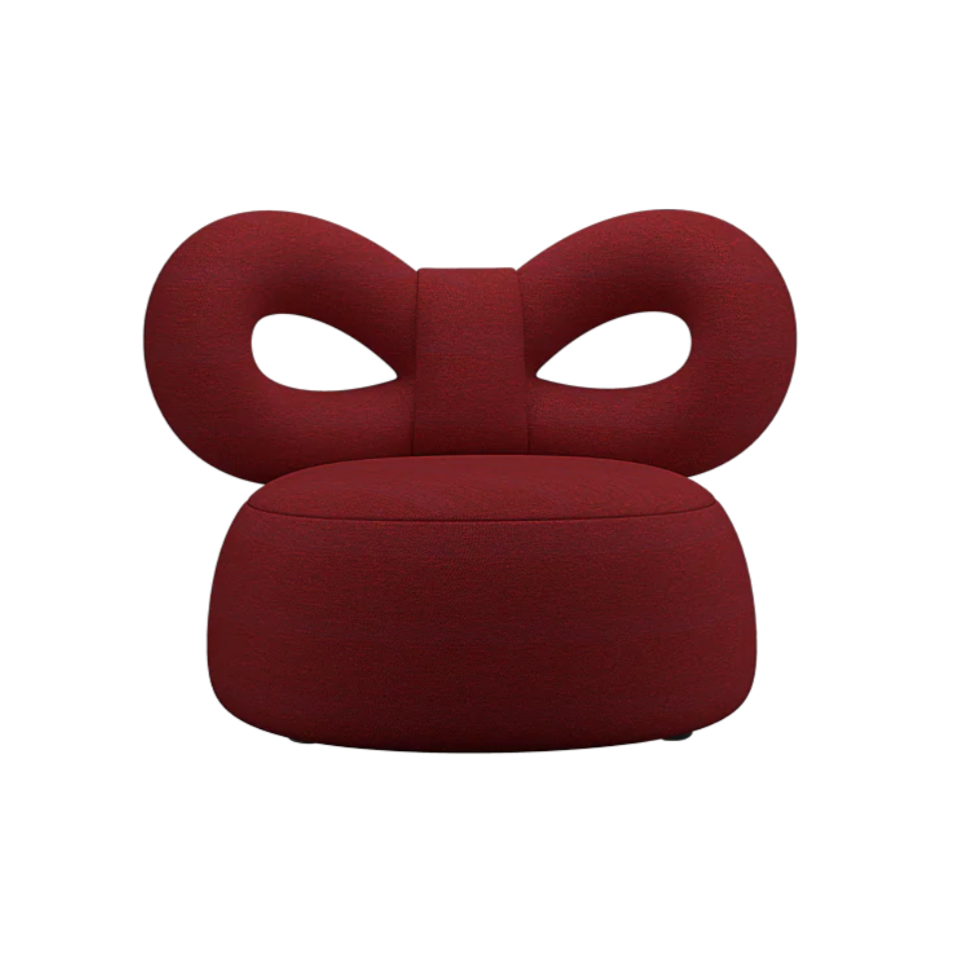 RIBBON armchair red