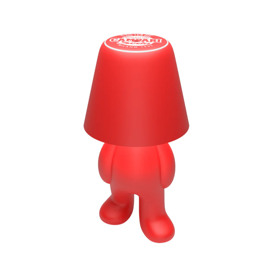 Lampa przenośna SWEET BROTHERS TOM - CAMPARI czerwony
