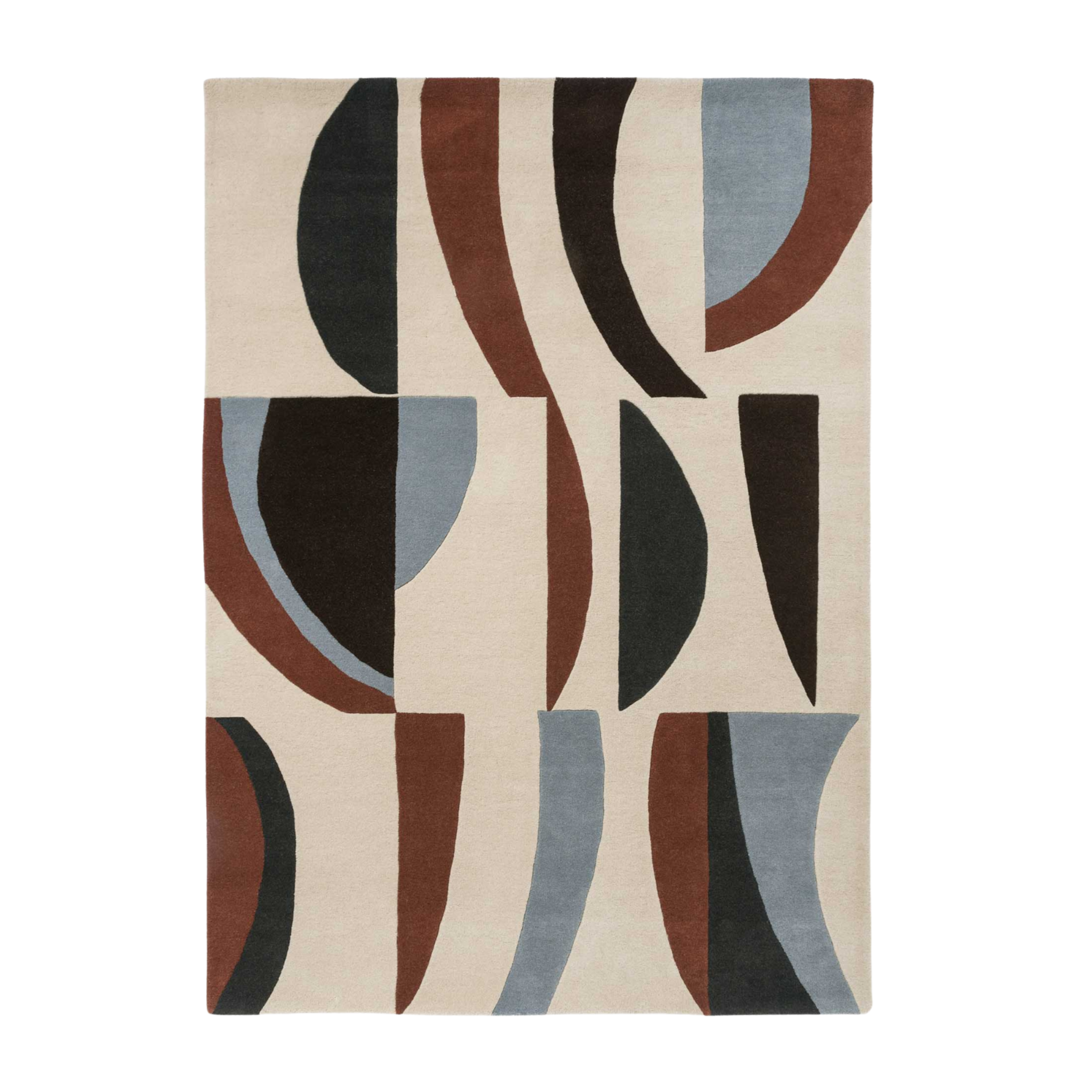 TORILLO CORNFLOWER WALNUT rug beige-brown
