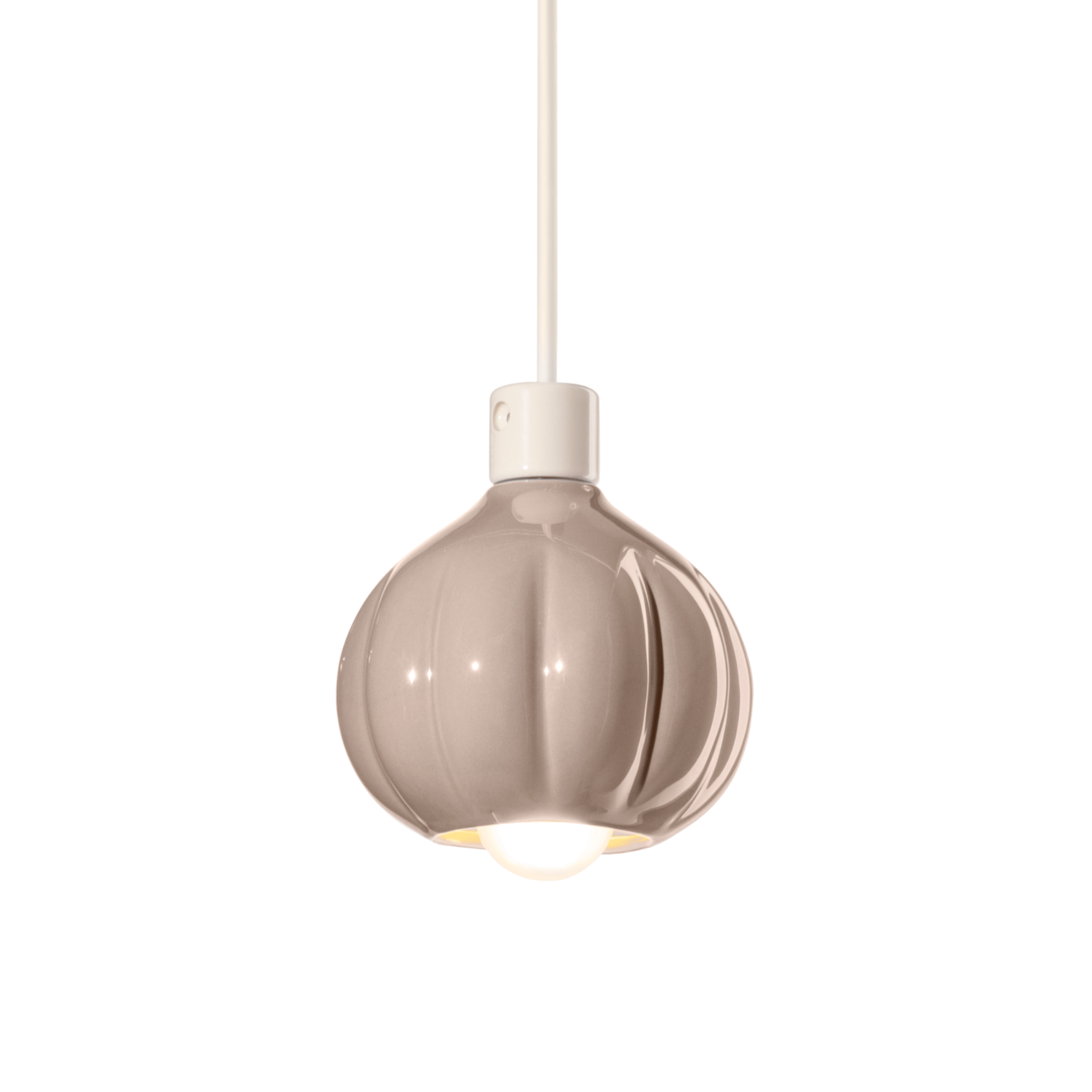Lampa wisząca ceramiczna AFOXÉ beżowy