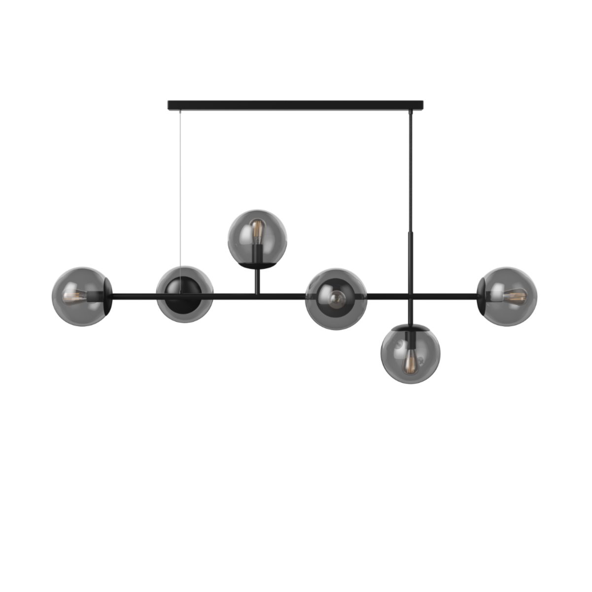 Żyrandol ORB czarny