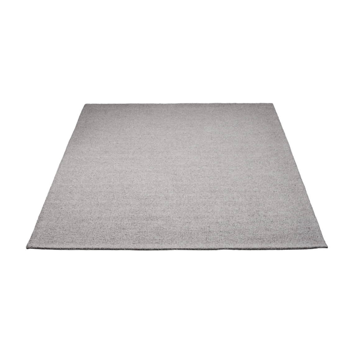 Hellgrau Natur Teppich