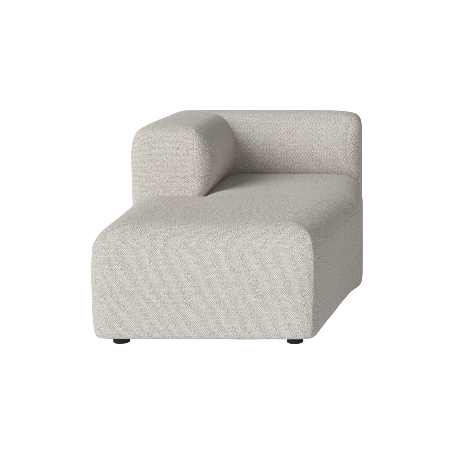 Sofa modułowa ANGLE - szezlong lewostronny tapicerowany