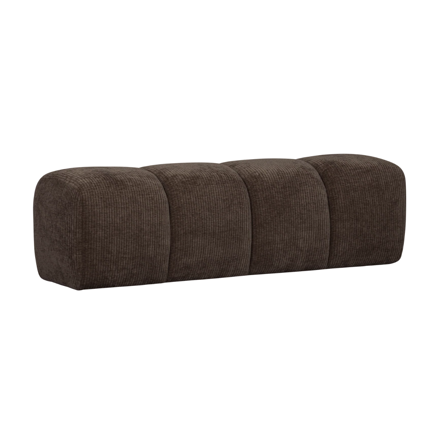 Bank MOJO dunkelbraun Cord