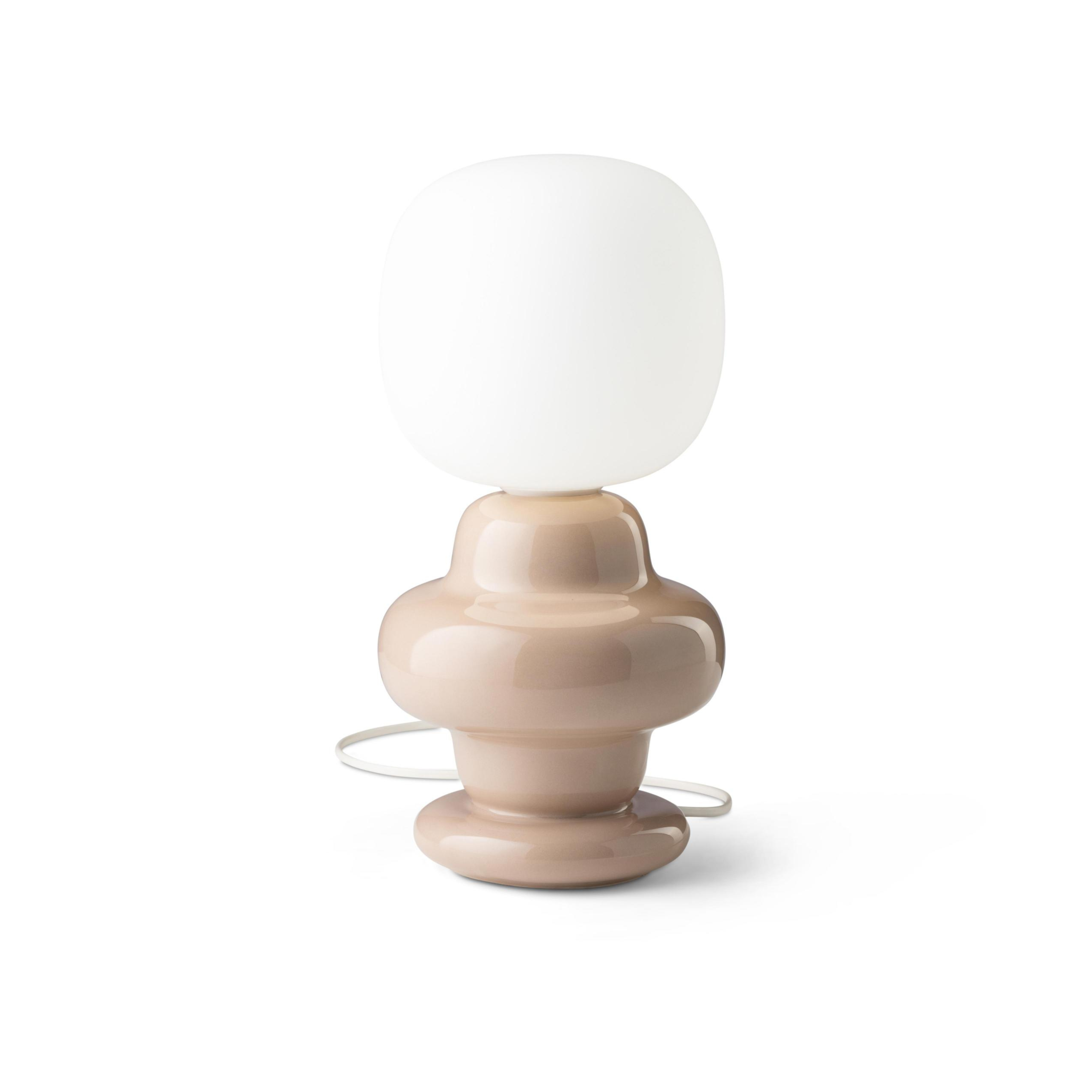 COPACABANA beige ceramic table lamp