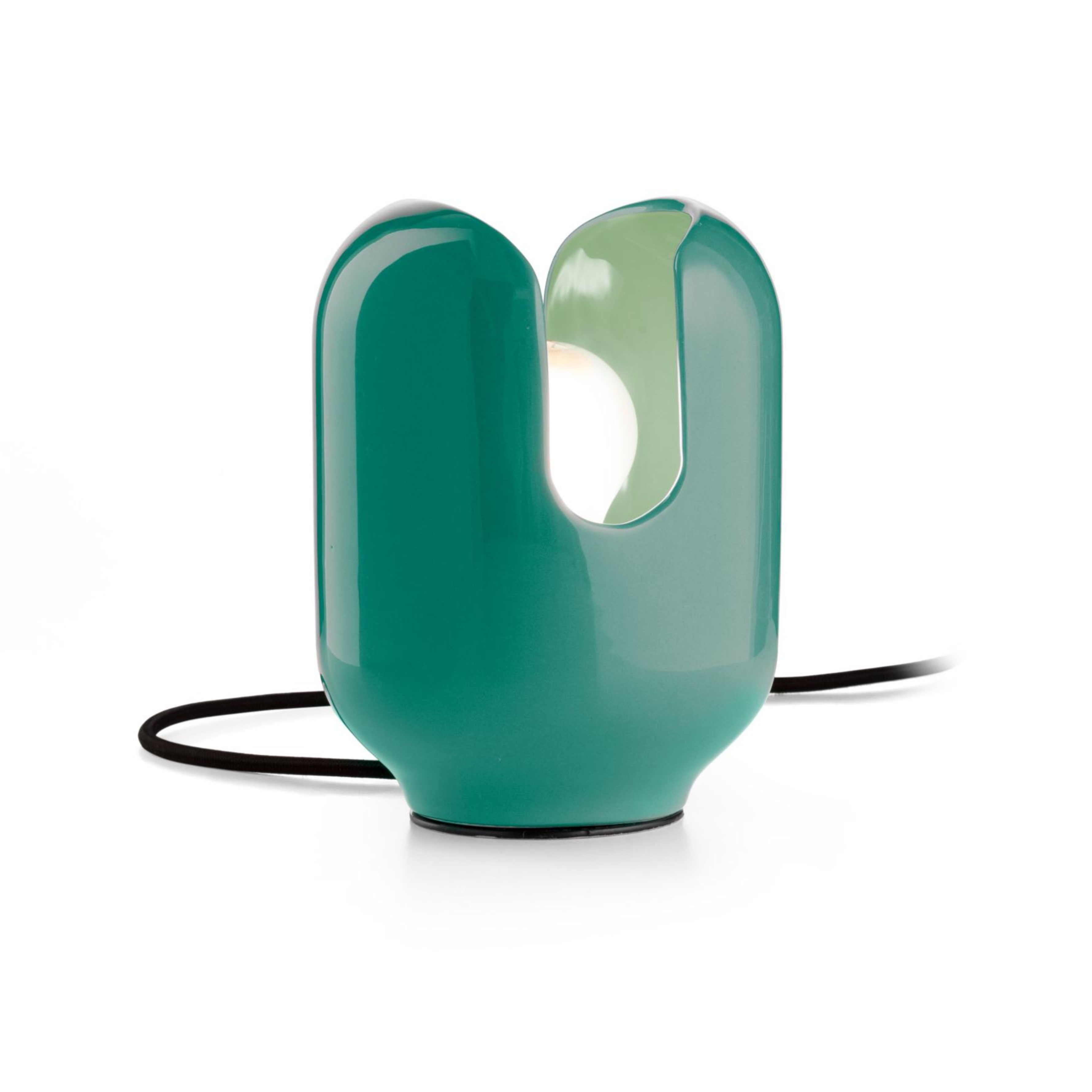 Lampa stołowa ceramiczna BATUCADA turkusowy