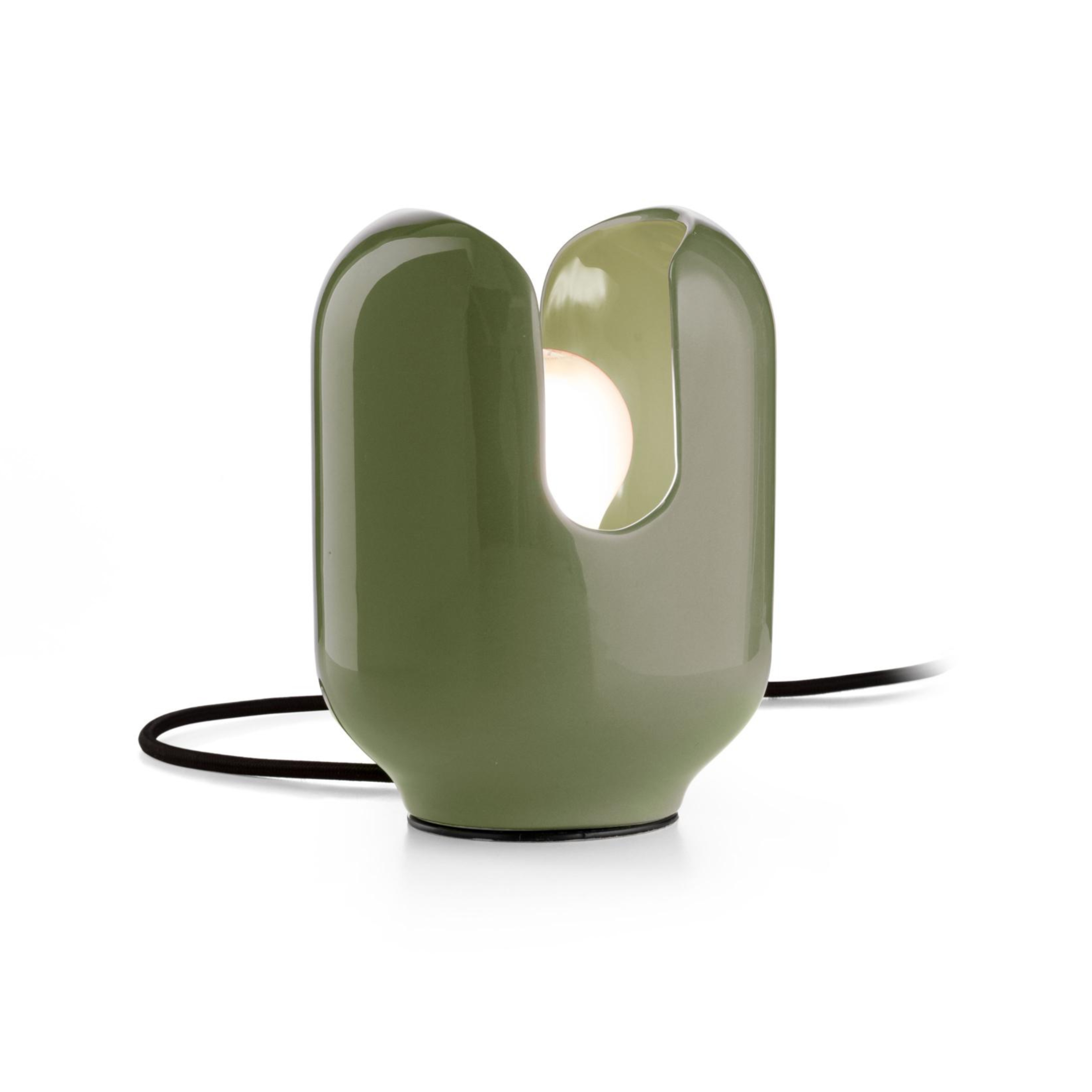 Lampa stołowa ceramiczna BATUCADA szałwiowy