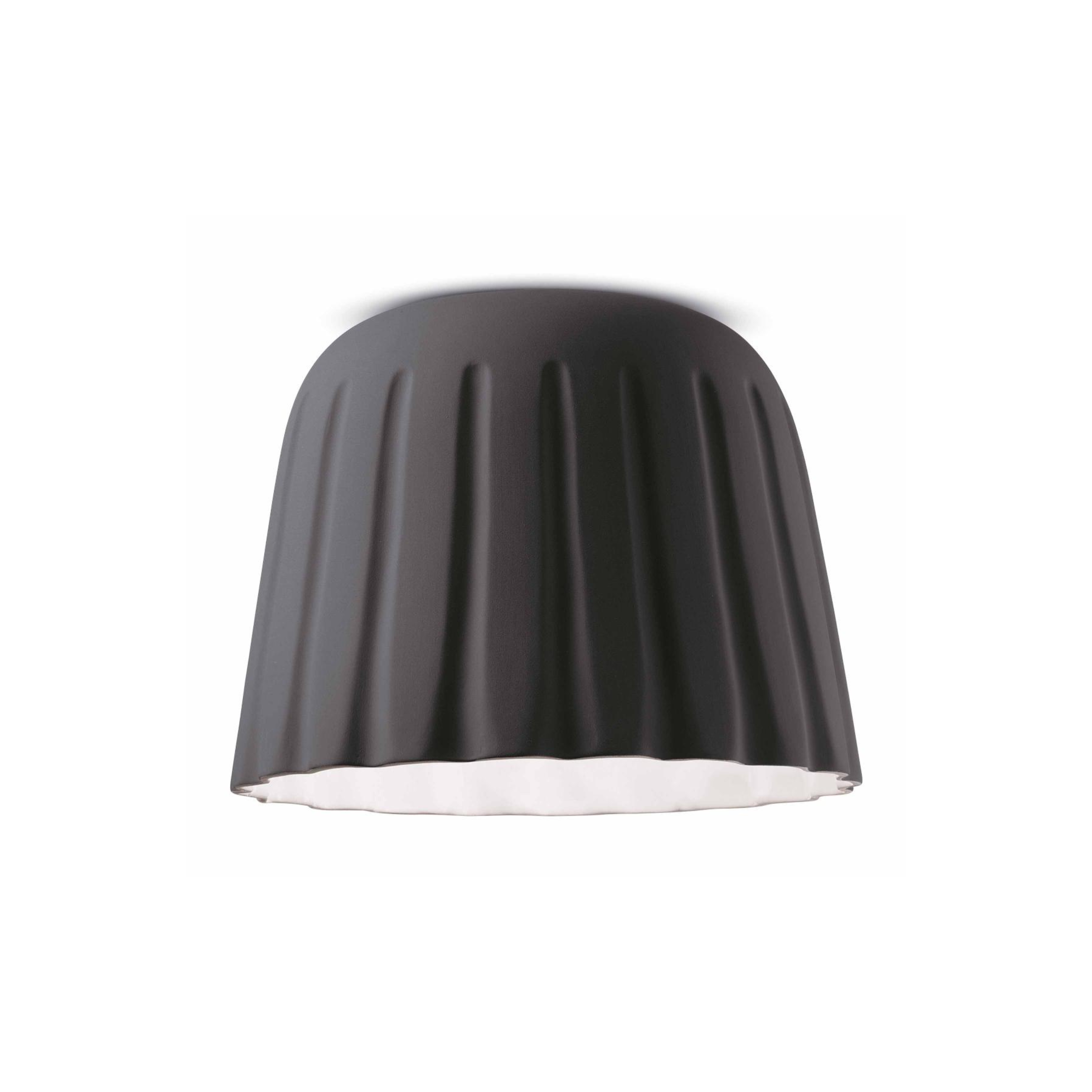 Lampa sufitowa ceramiczna MADAME GRES ciemnoszary