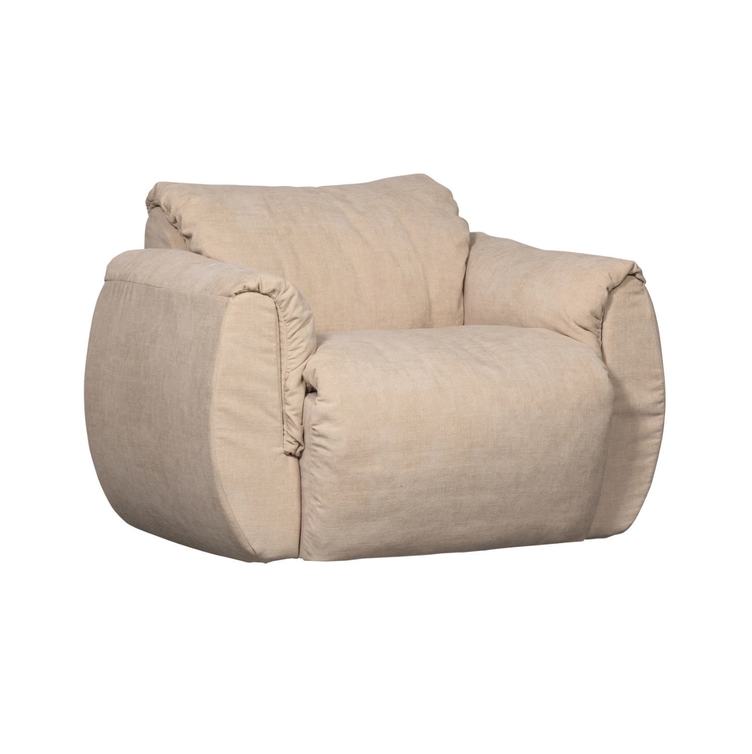 Fotel obrotowy BAGGY piaskowy