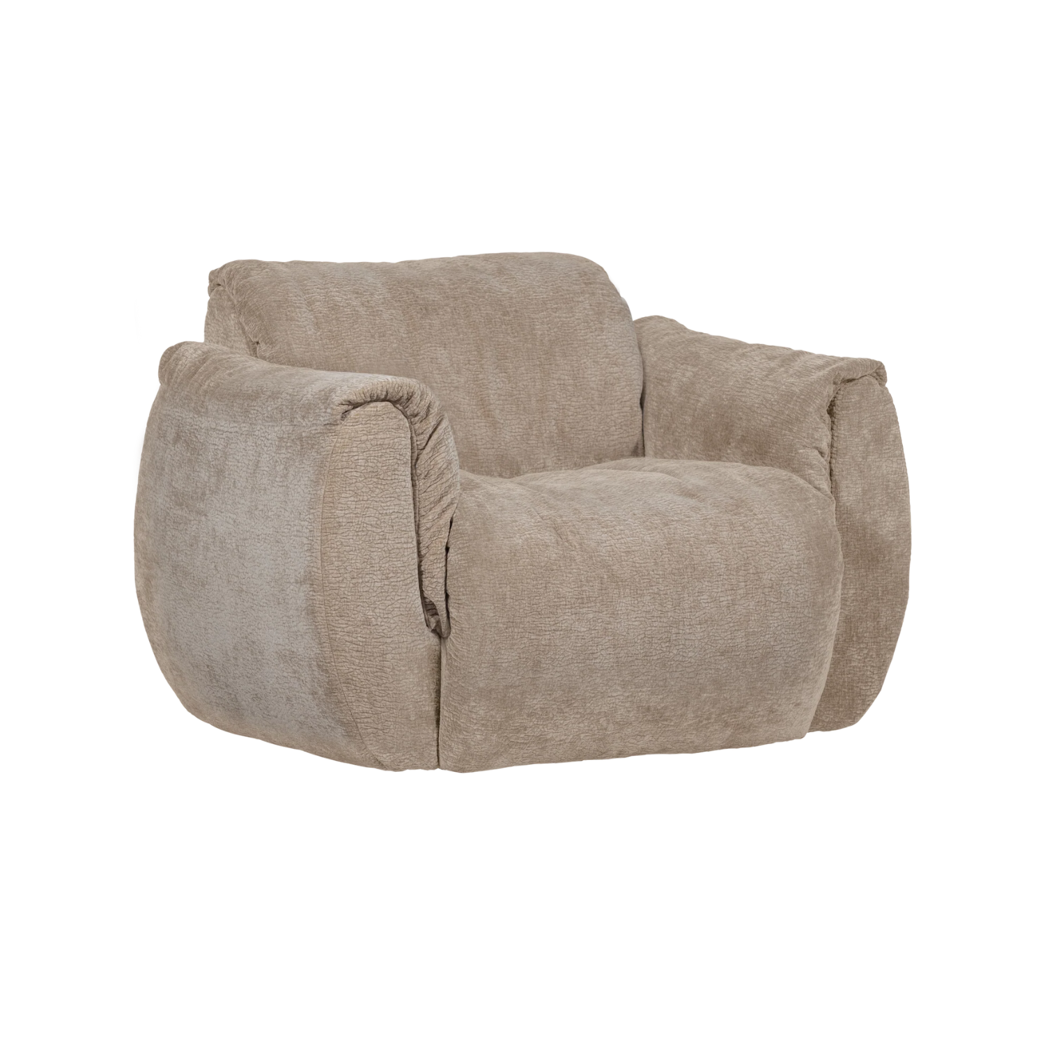 Fotel obrotowy BAGGY 3D piaskowy