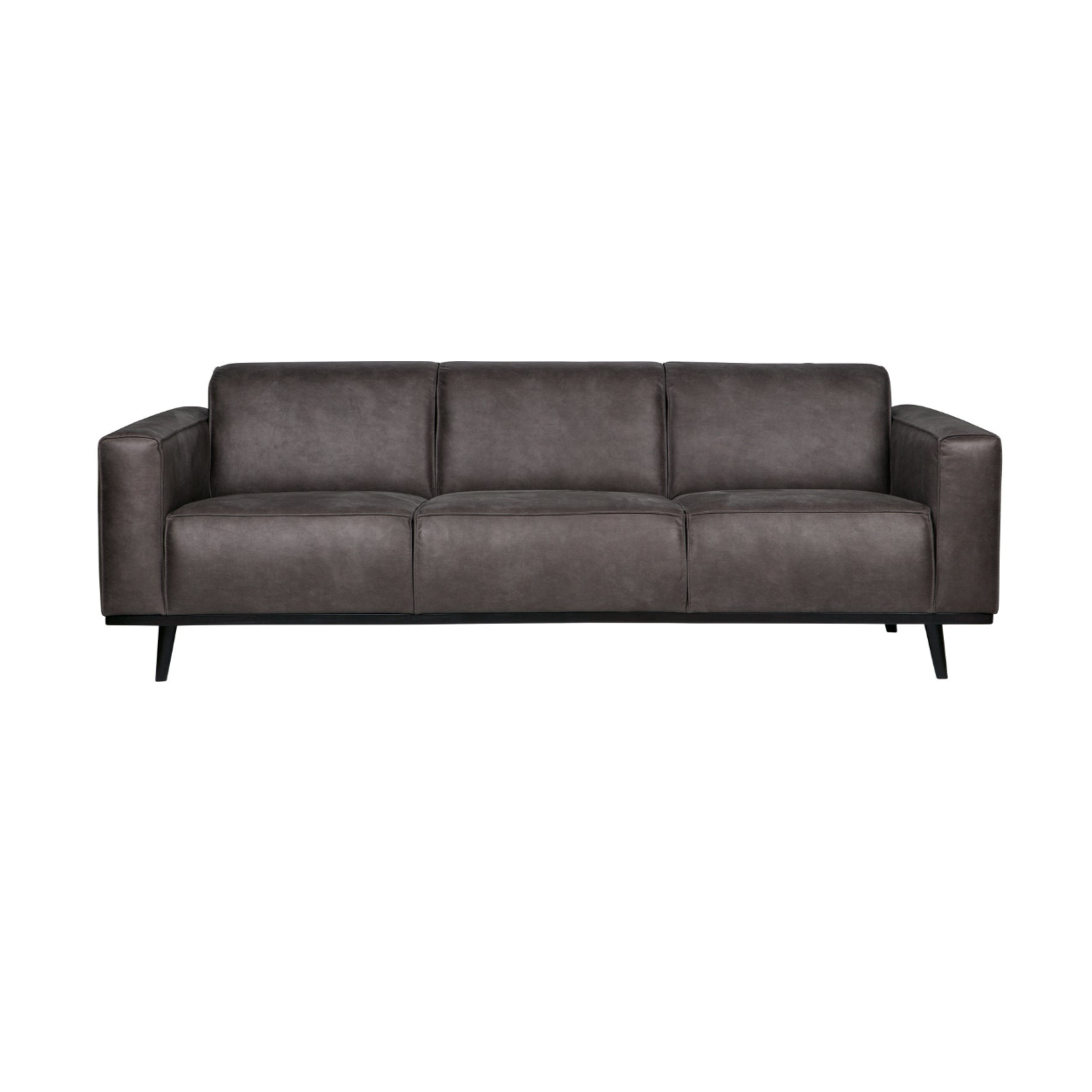 Sofa 3-osobowa STATEMENT ciemnoszara ekoskóra